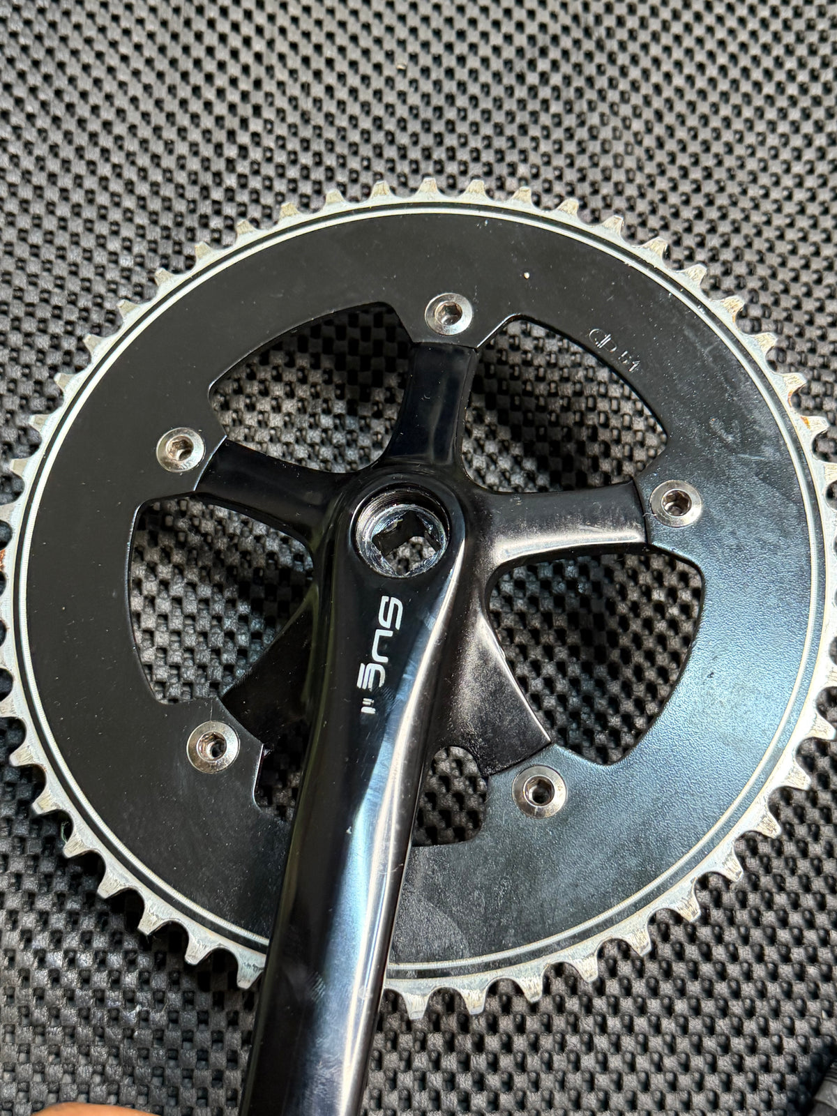 Sugino Track Crankset 51t 135bcd 165mm