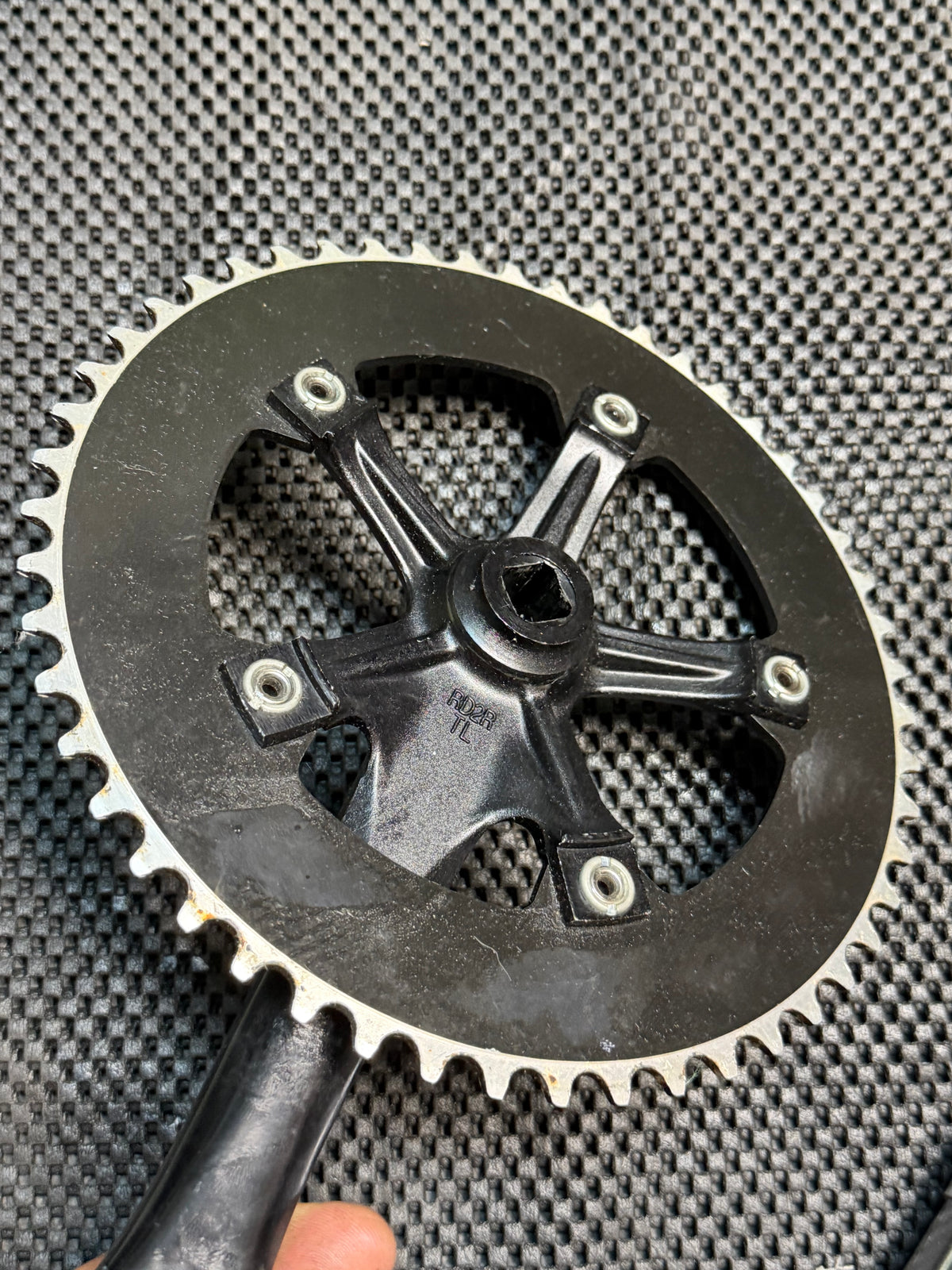 Sugino Track Crankset 51t 135bcd 165mm