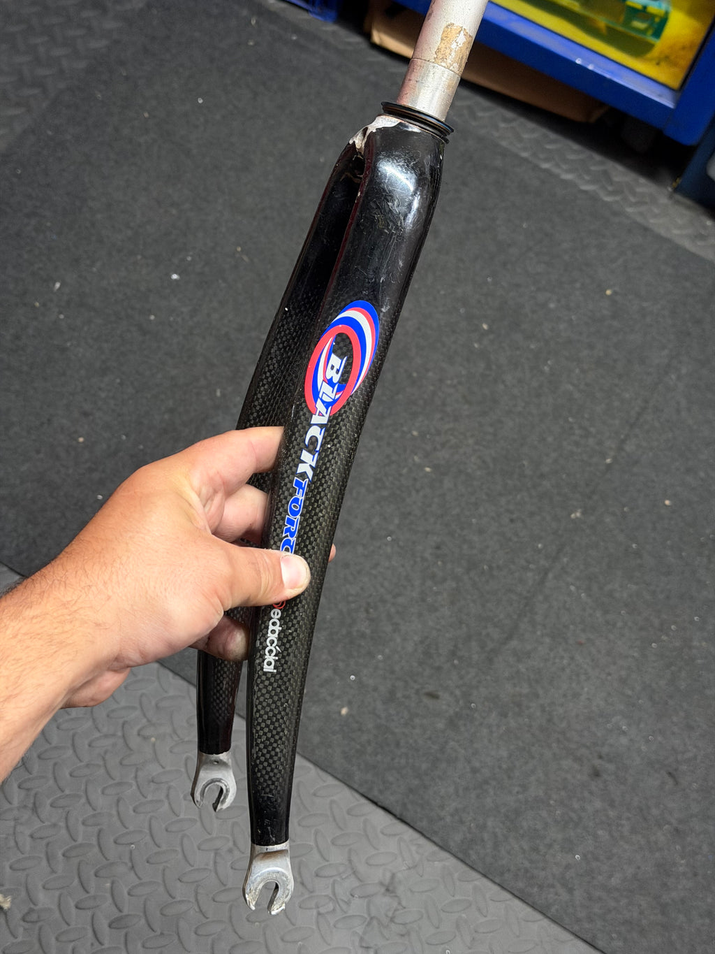 Carbon Retro Forks 1" Threadless 21cm Steerer at Miclo Bikes