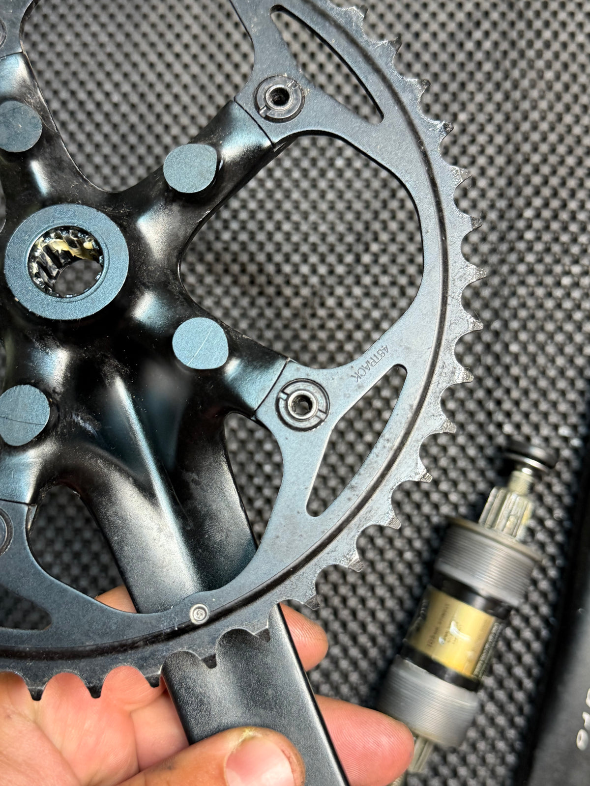 Truvativ 165mm Track Crankset 130bcd