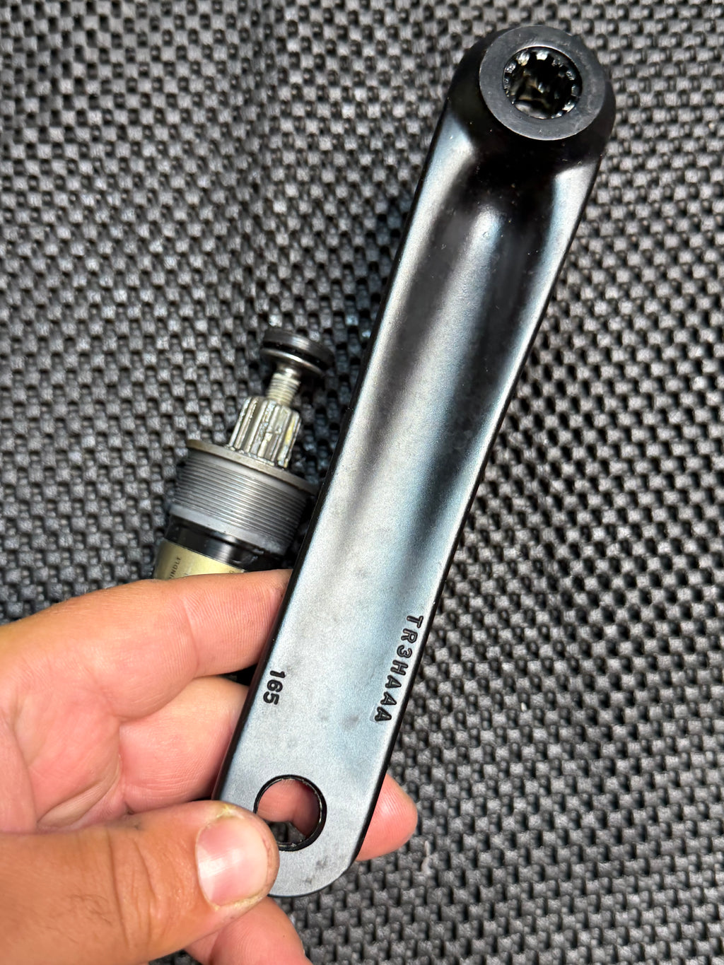 Truvativ 165mm Track Crankset 130bcd