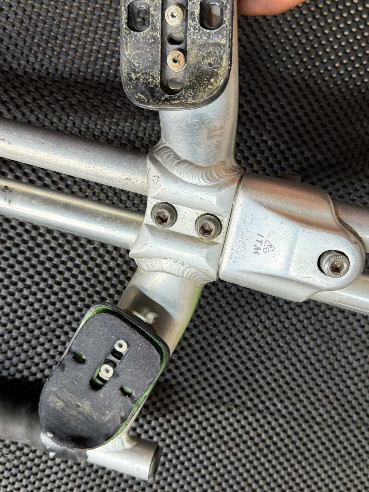 Vintage ITM Dual Quil PursuitV TT handlebars