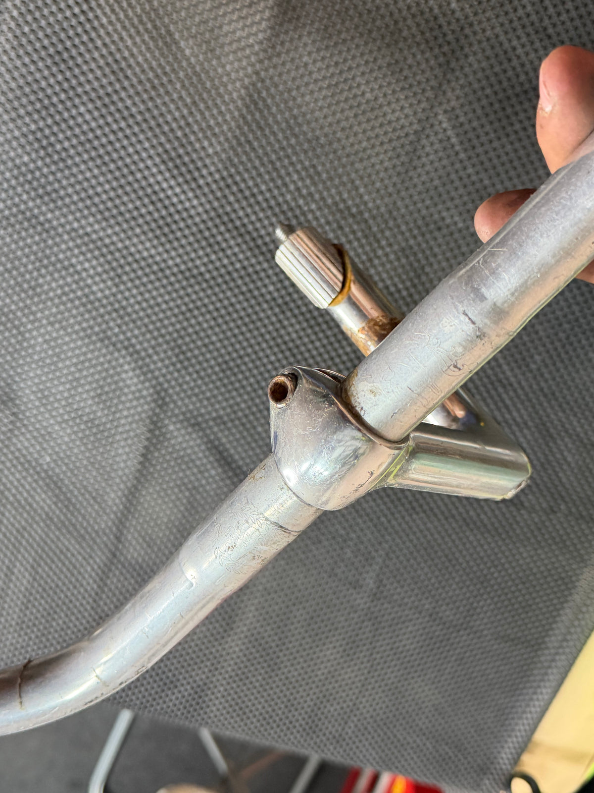 Quil Stem and Handlebars 38cm 100mm