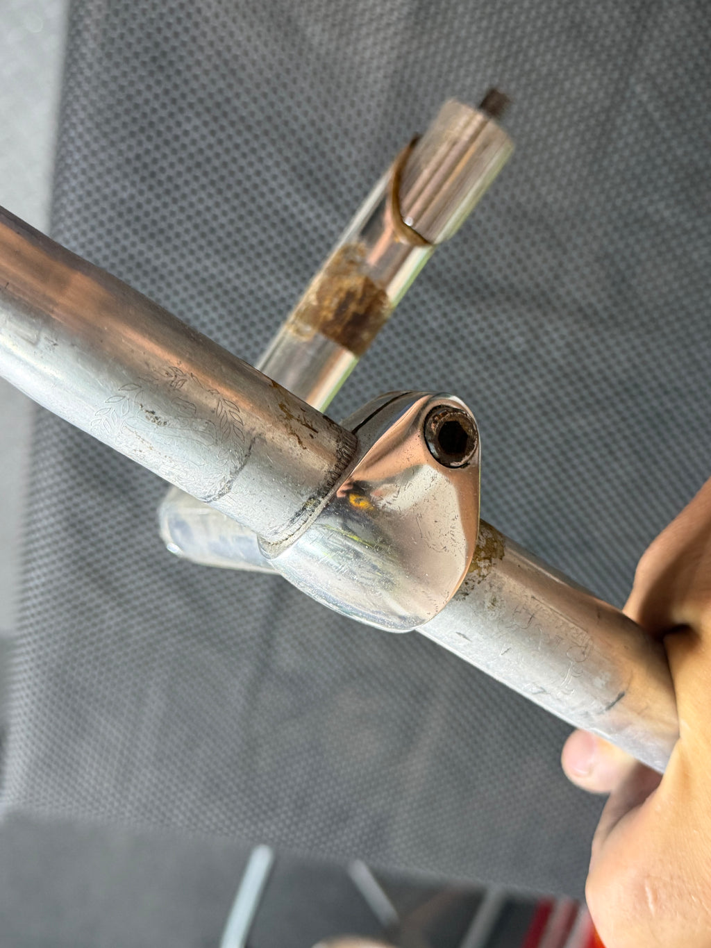Quil Stem and Handlebars 38cm 100mm