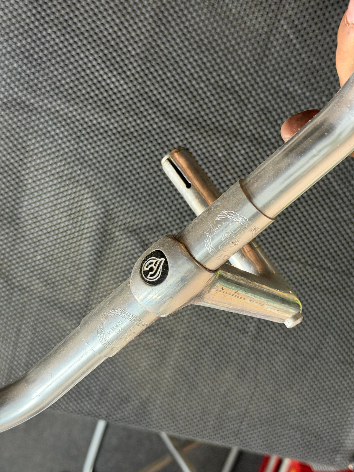 VintageCinelli Quil Stem Ambrosio Drop Handlebars