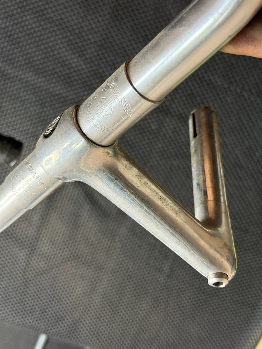 VintageCinelli Quil Stem Ambrosio Drop Handlebars