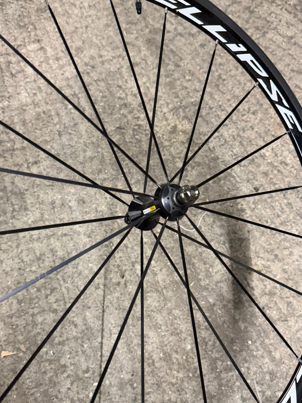 Mavic Ellipse 700c Clincher Track Fixed Gear Wheelset