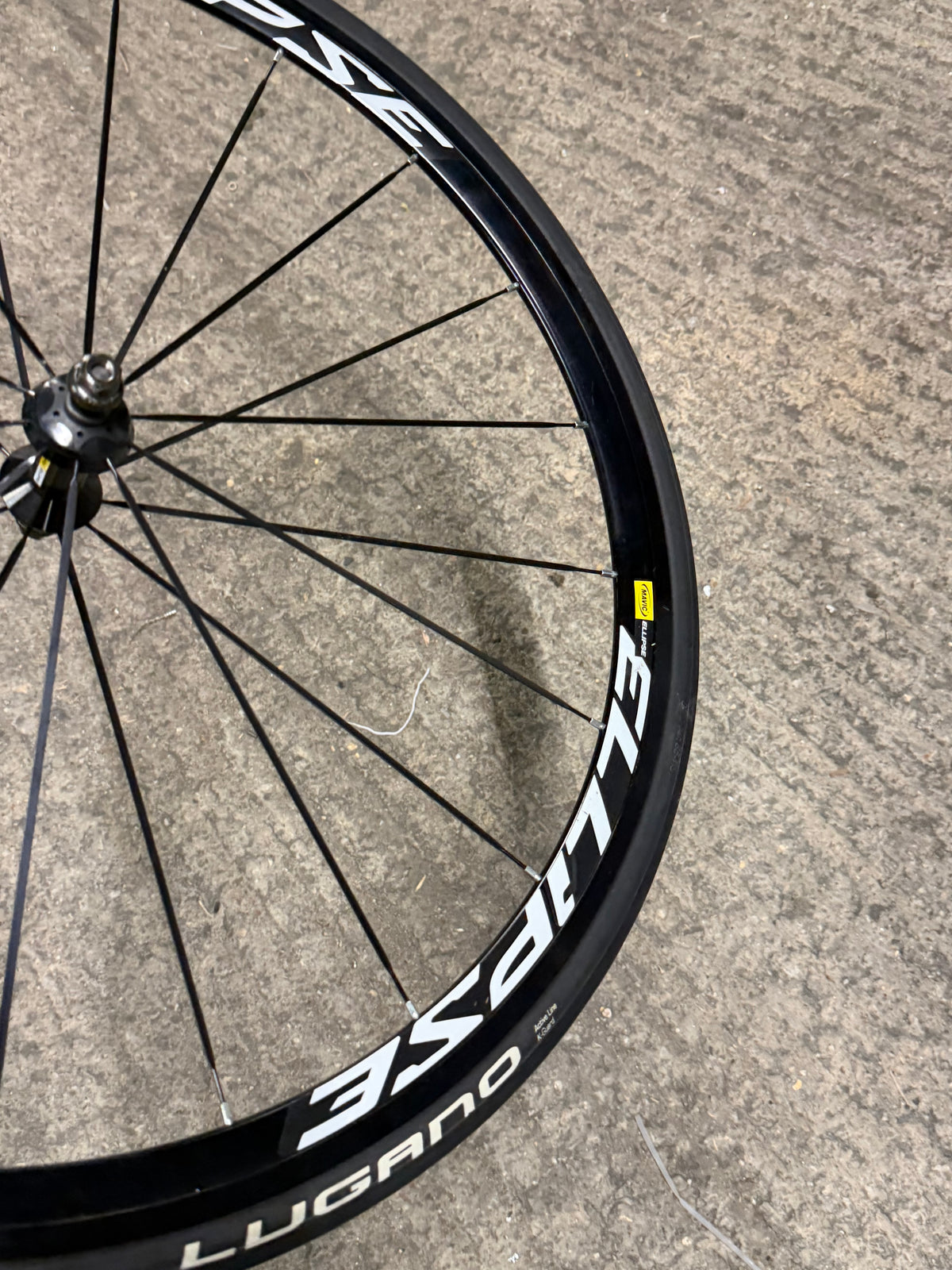 Mavic Ellipse 700c Clincher Track Fixed Gear Wheelset