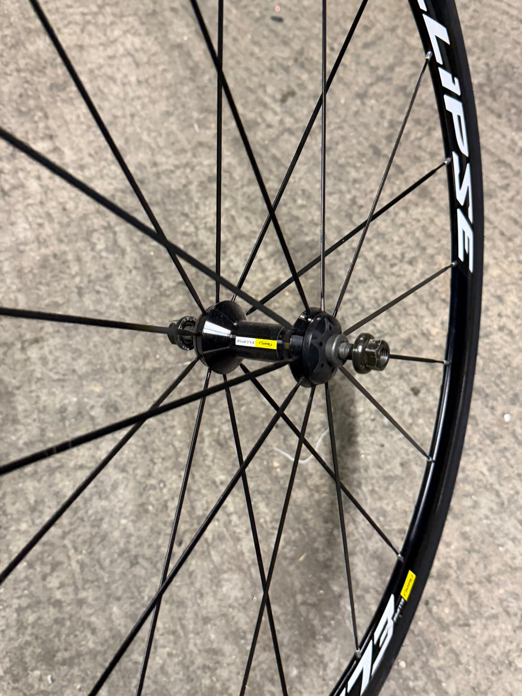 Mavic Ellipse 700c Clincher Track Fixed Gear Wheelset