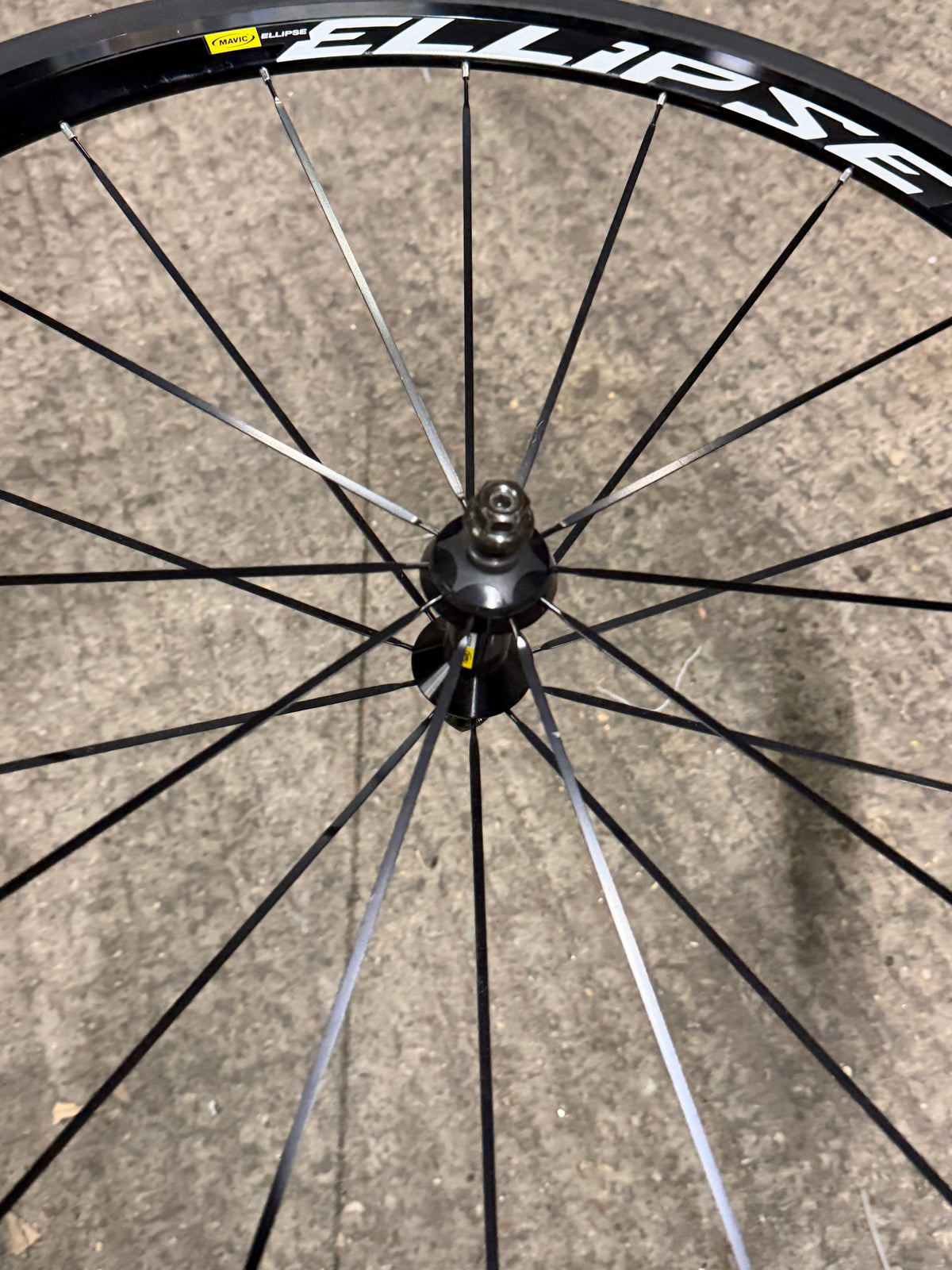 Mavic Ellipse 700c Clincher Track Fixed Gear Wheelset