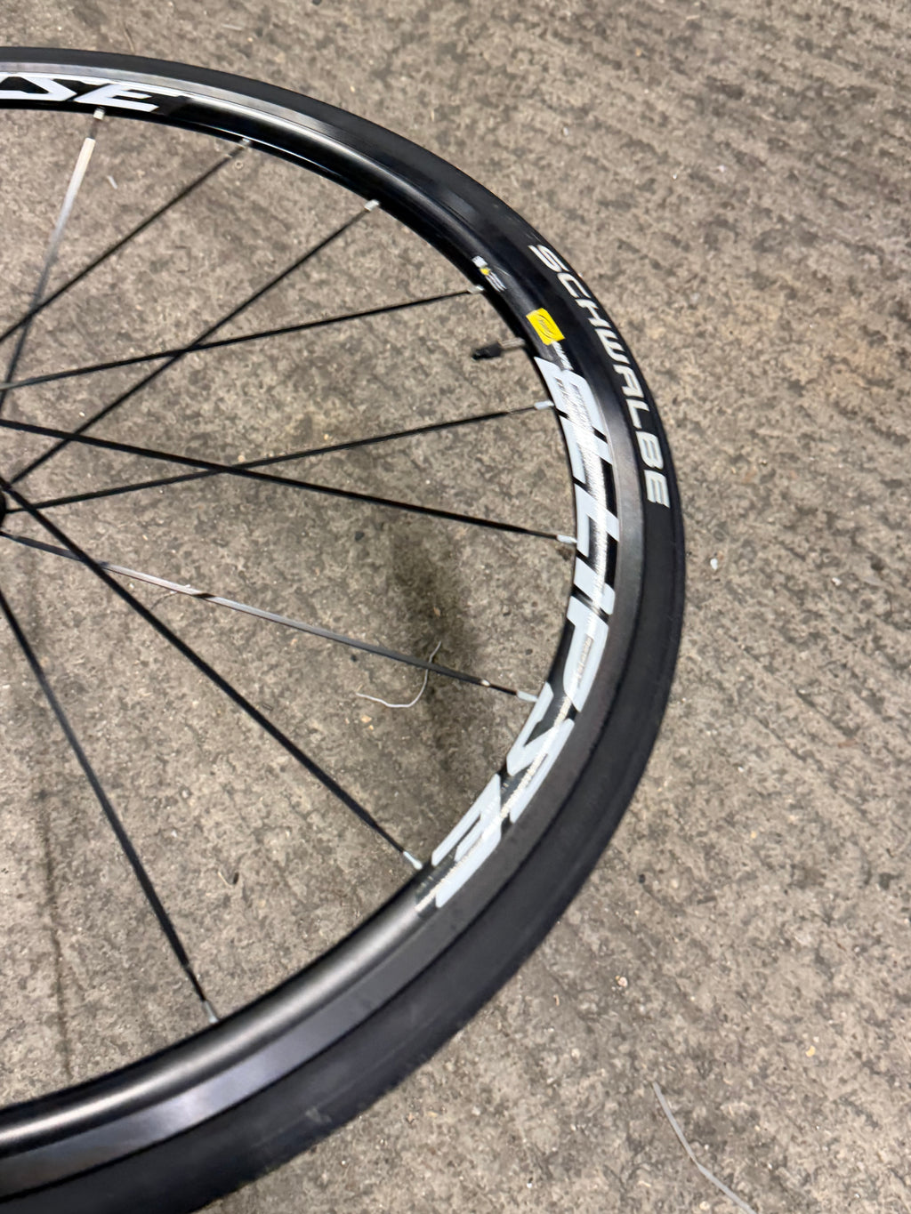 Mavic Ellipse 700c Clincher Track Fixed Gear Wheelset