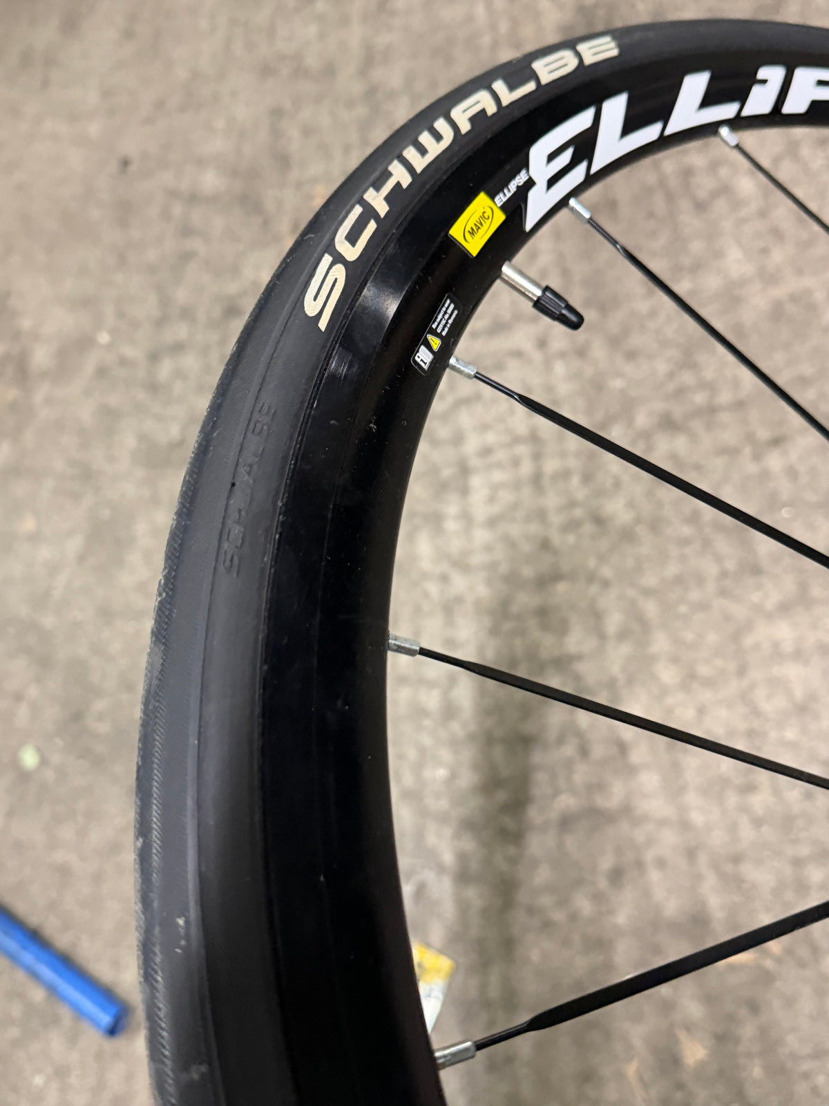 Mavic Ellipse 700c Clincher Track Fixed Gear Wheelset
