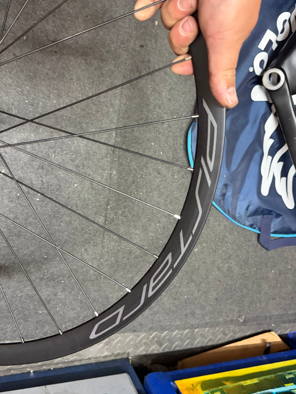 Miche Pistard Clincher Track Wheelset 700c Aluminium