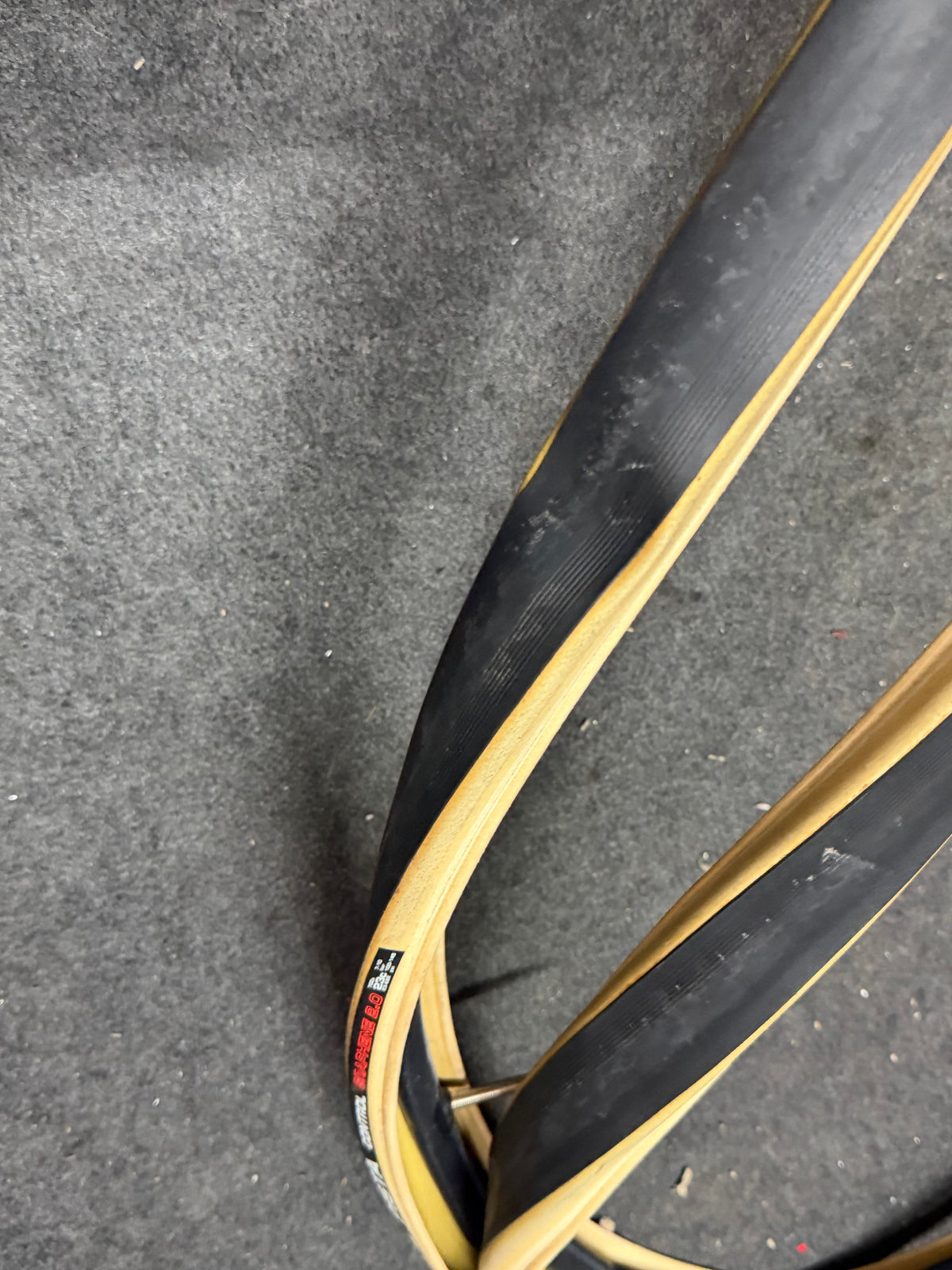 Pair Vittoria Pista Control Graphene 2.0 Tubular Tyre 700x23c