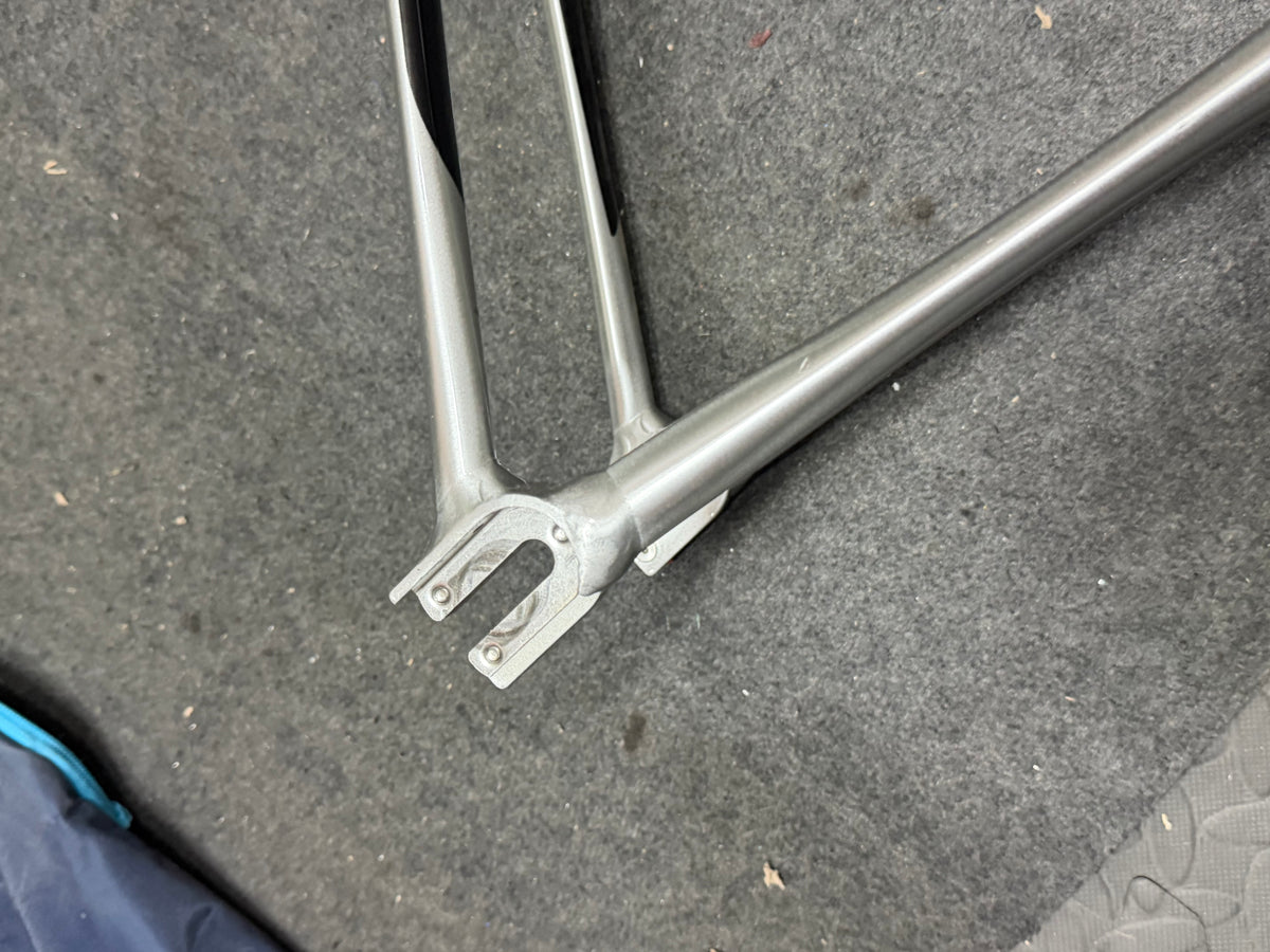 Cannondale Aluminium Track Frameset Size 50cm Carbon Forks