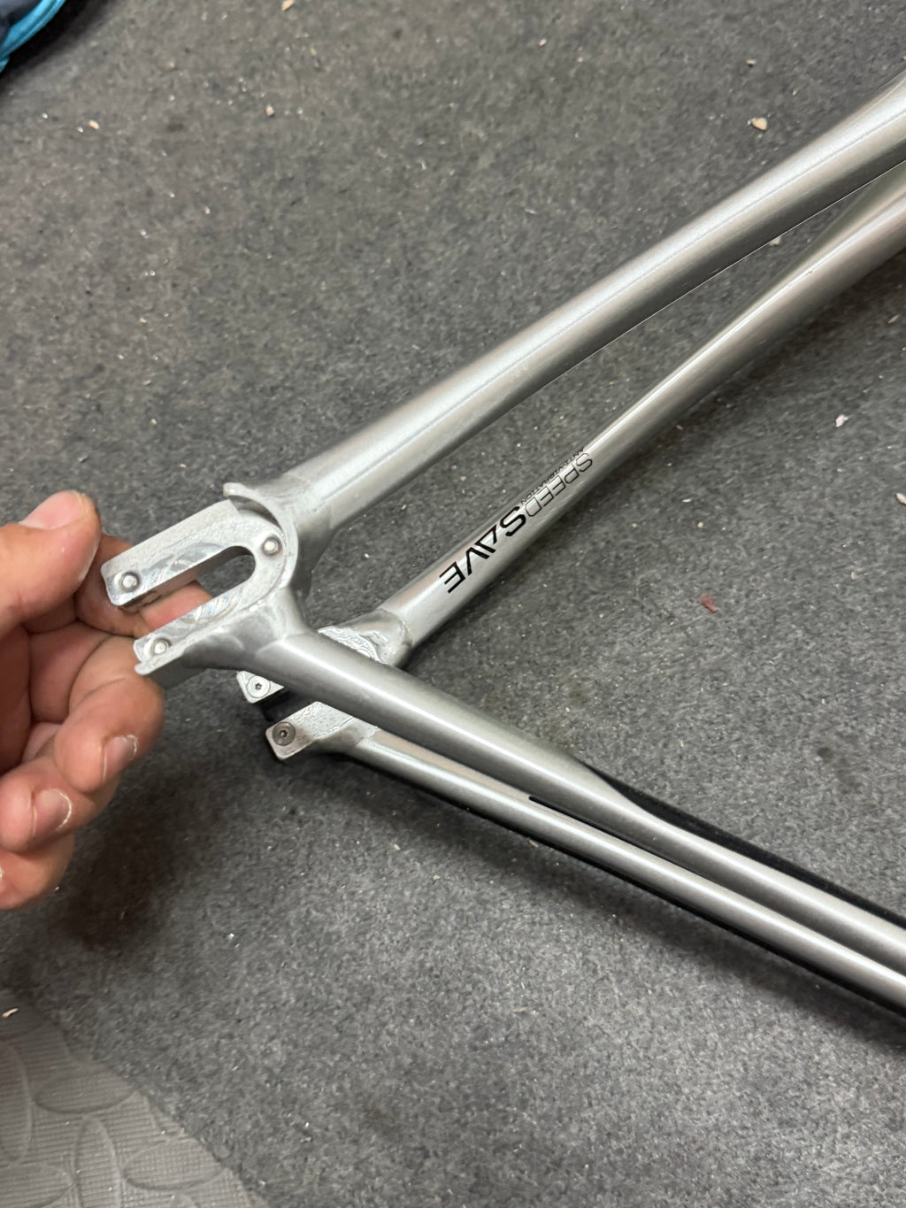 Cannondale Aluminium Track Frameset Size 50cm Carbon Forks