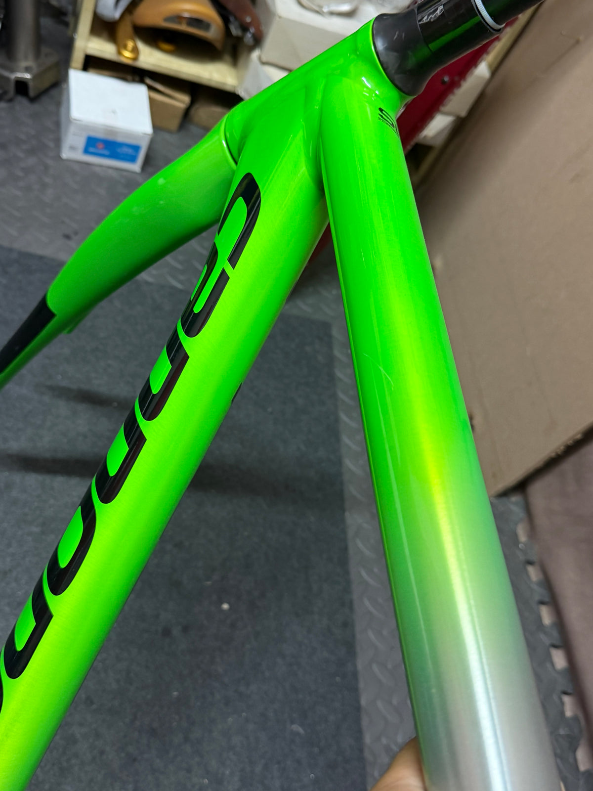 Cannondale Aluminium Track Frameset Size 50cm Carbon Forks