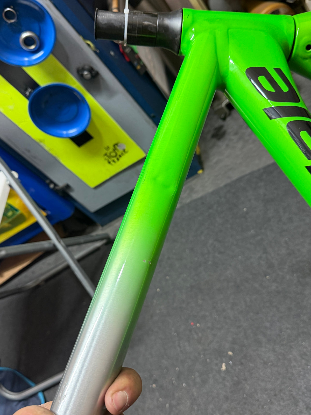 Cannondale Aluminium Track Frameset Size 50cm Carbon Forks