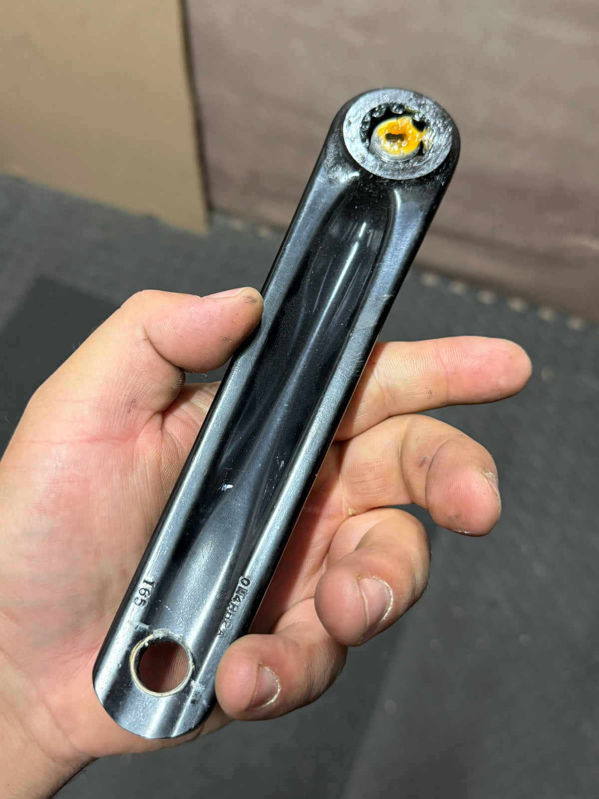 SRAM Omnium Track Crankset 165mm 144 BCD 48T