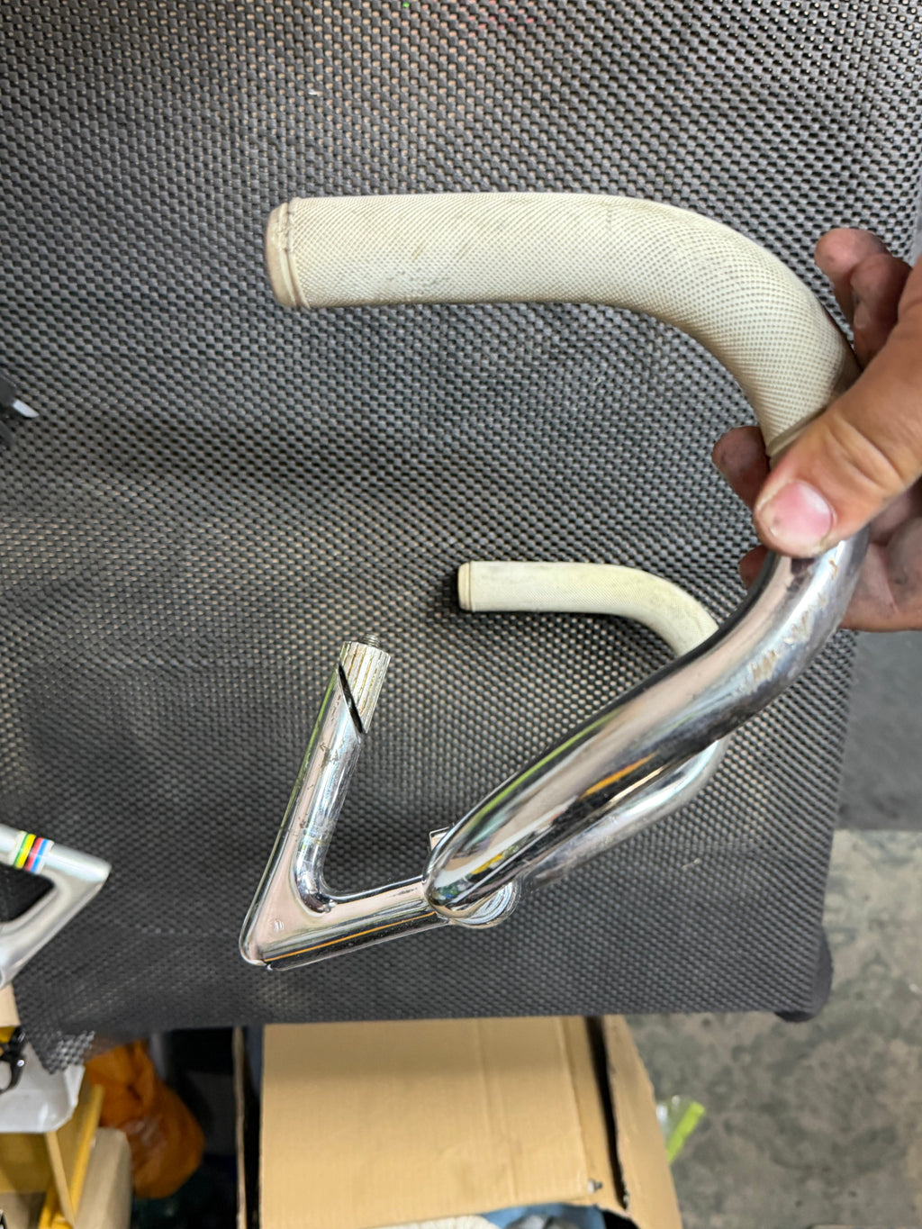 NJS Nitto Stem and Handlebars NJS 40cm