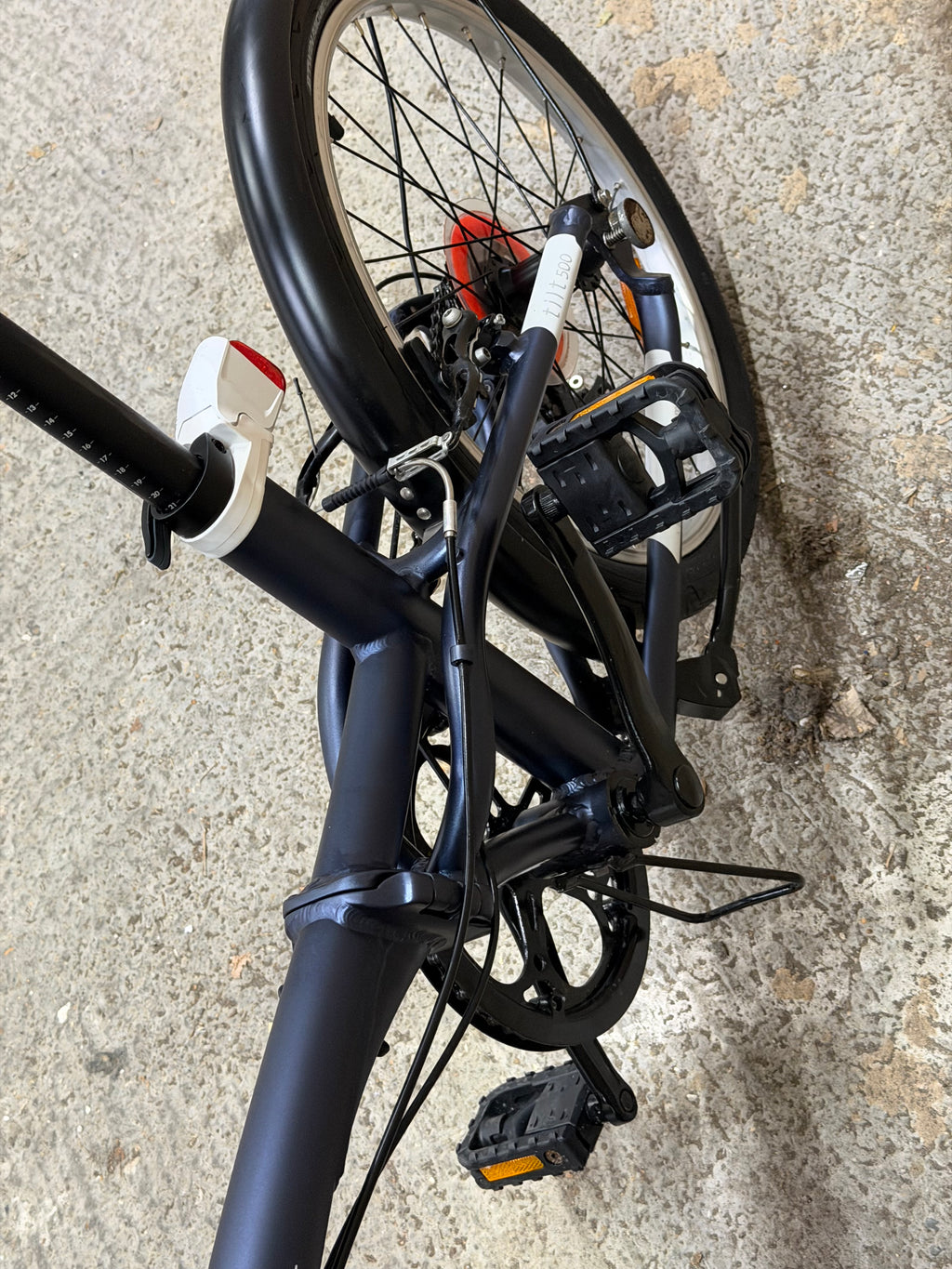 BTWIN Fold 500 Folding Bike – Dark Blue