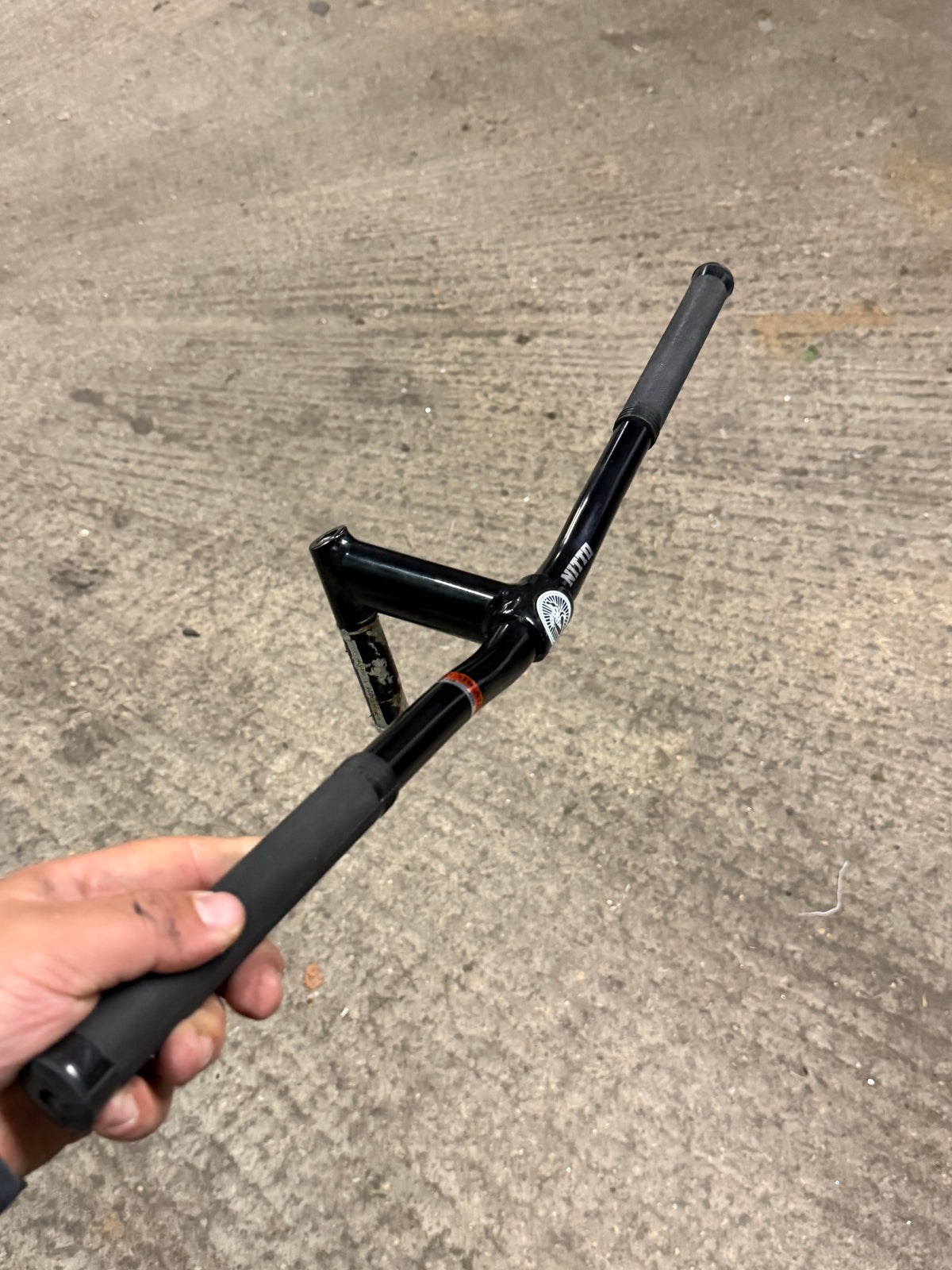 Nitto For Shred Handlebars 65cm 25.4mm with Soyo Grips & Quill Stem