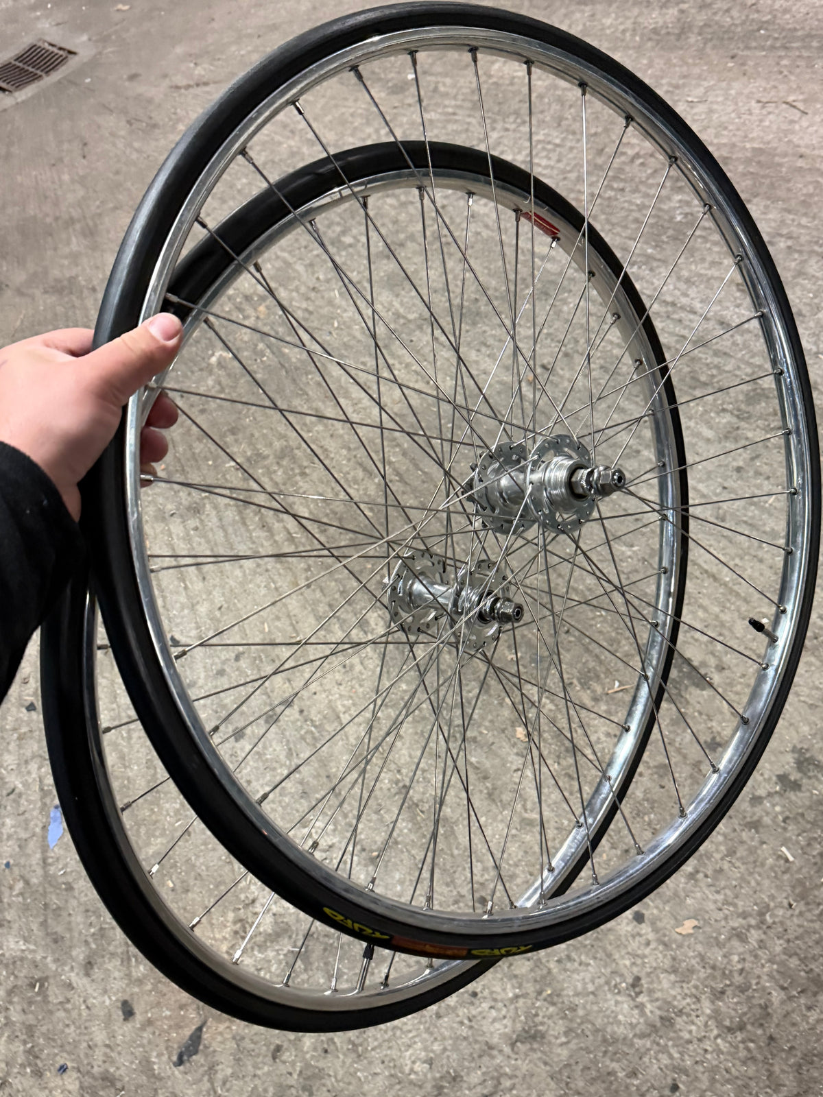Track Tubular Wheelset Araya rims 700c