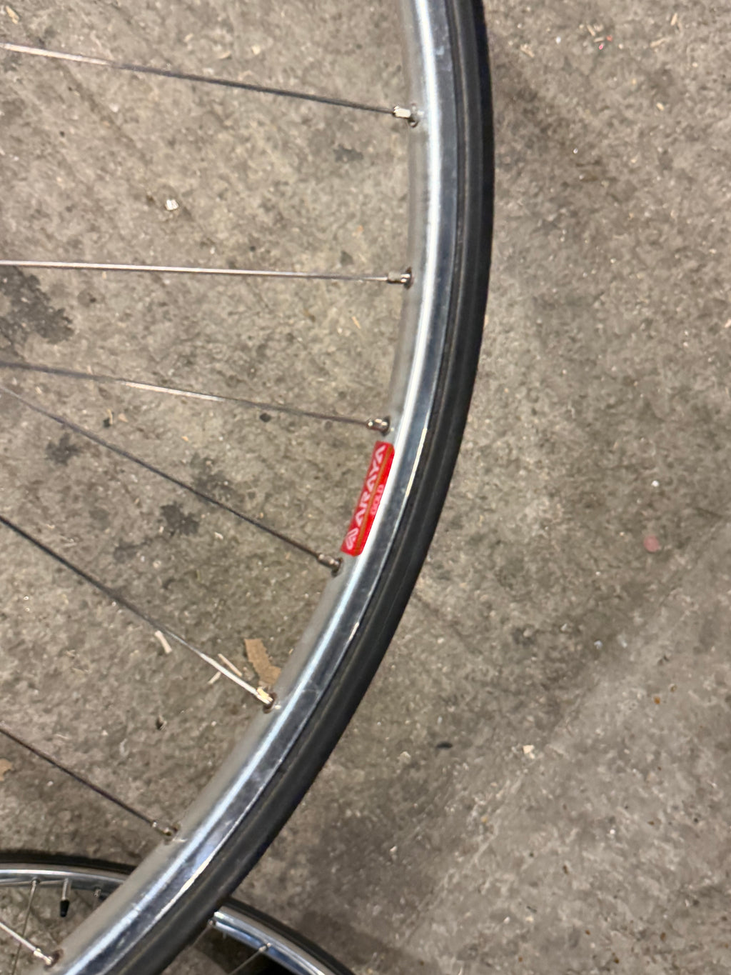 Track Tubular Wheelset Araya rims 700c