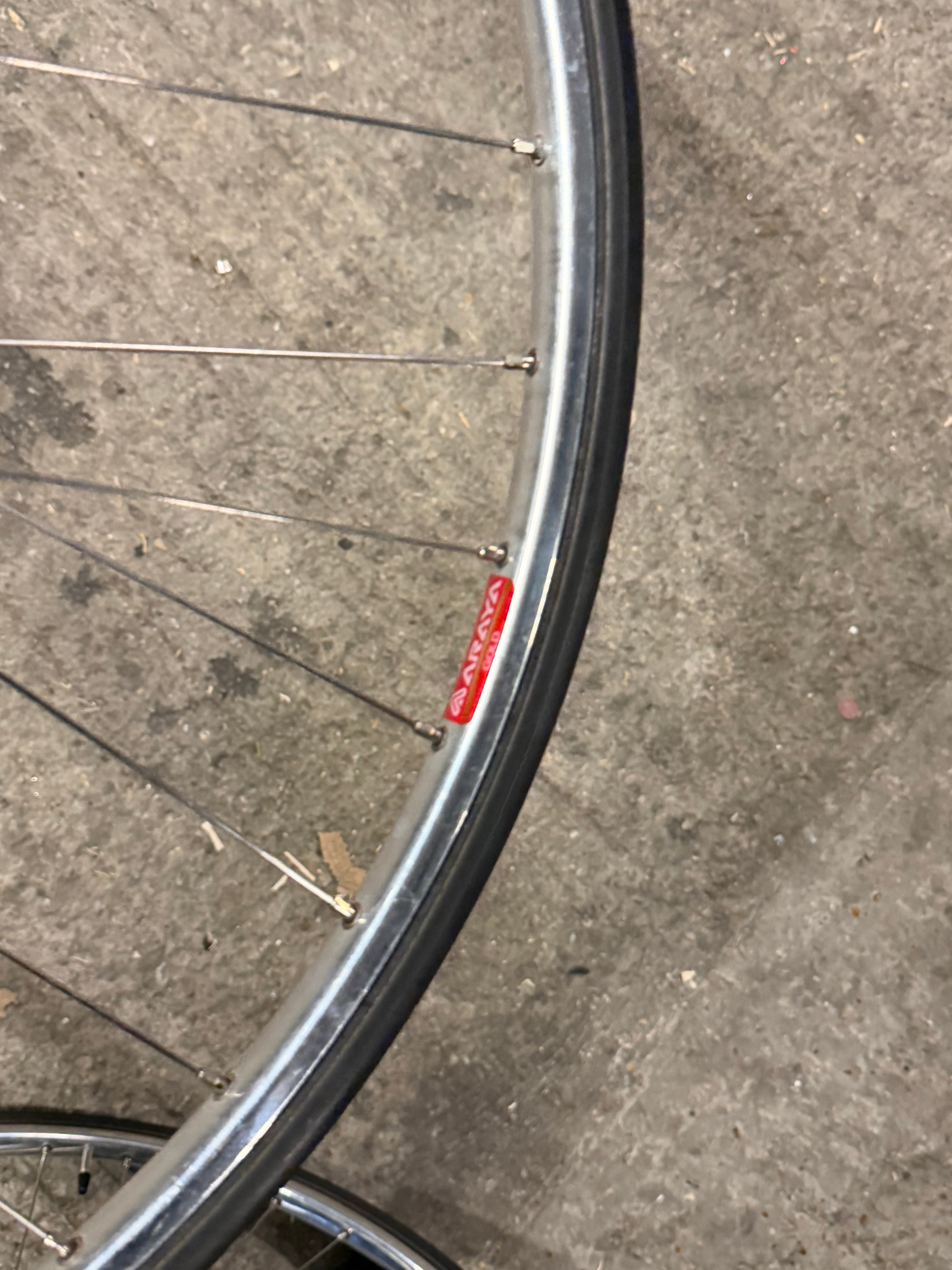 Track Tubular Wheelset Araya rims 700c