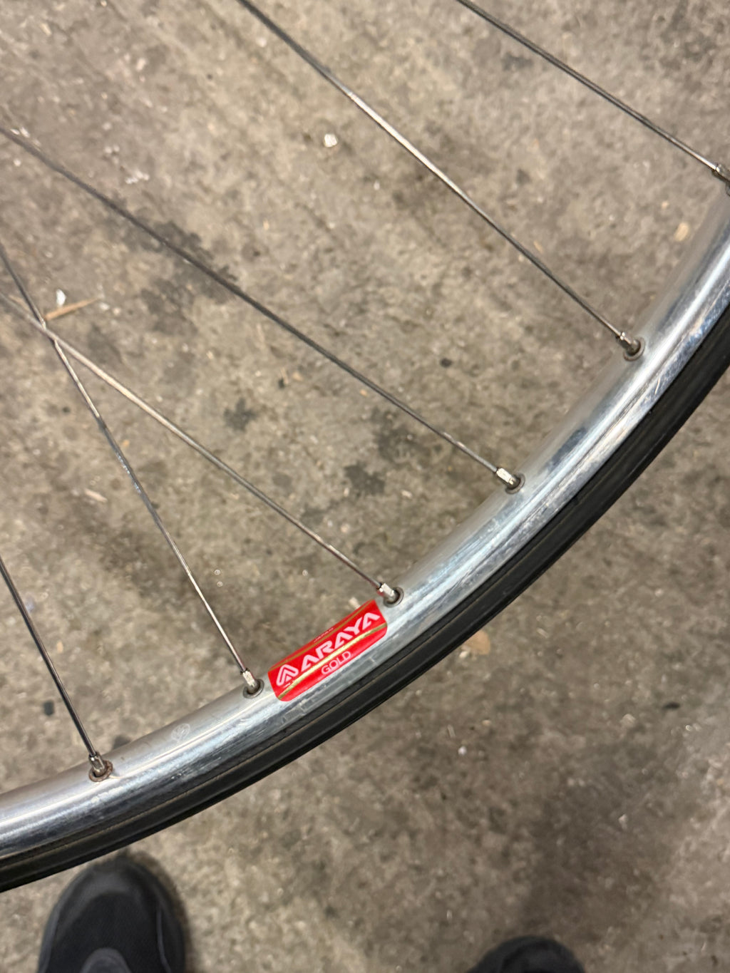 Track Tubular Wheelset Araya rims 700c