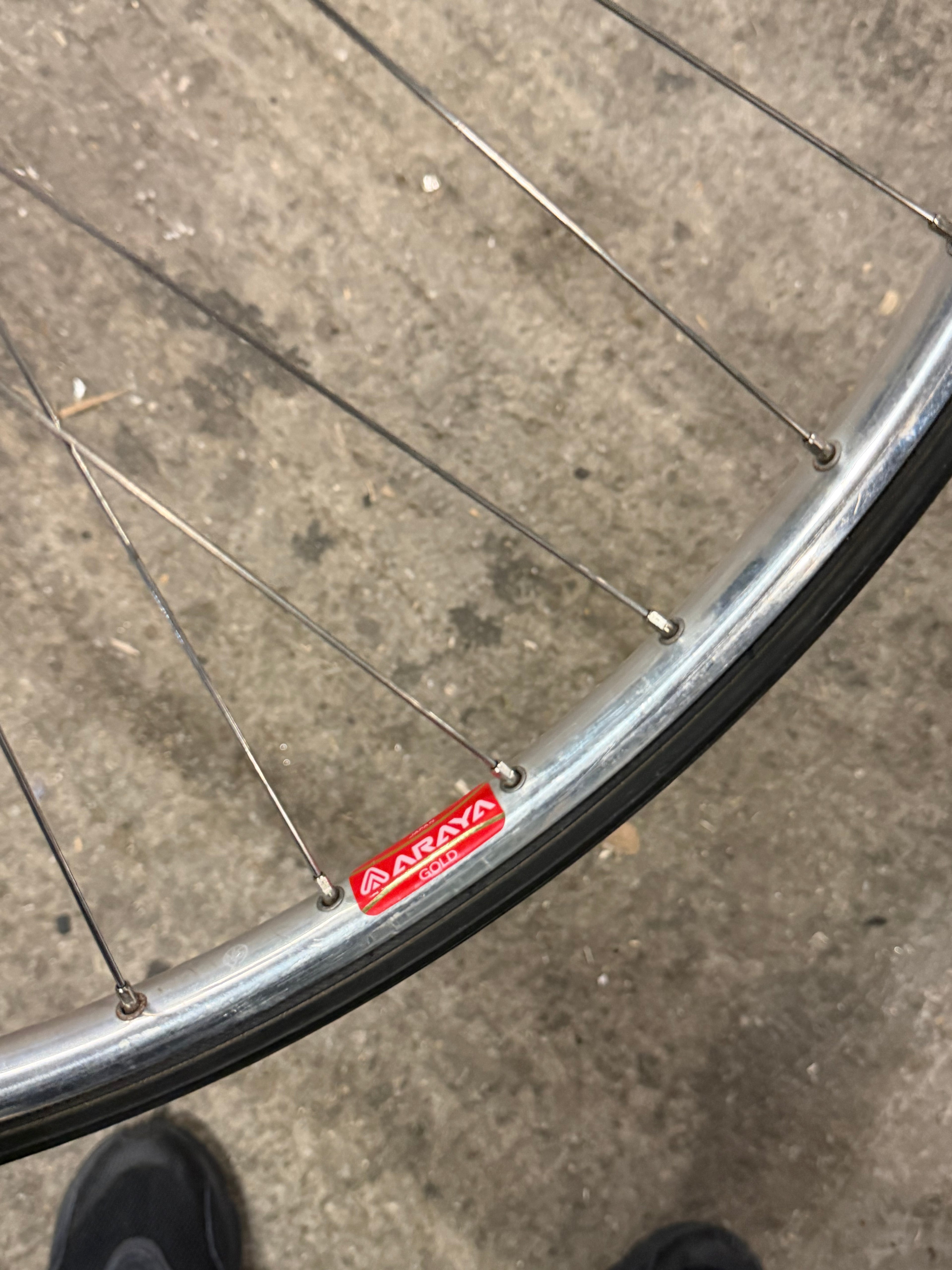 Track Tubular Wheelset Araya rims 700c