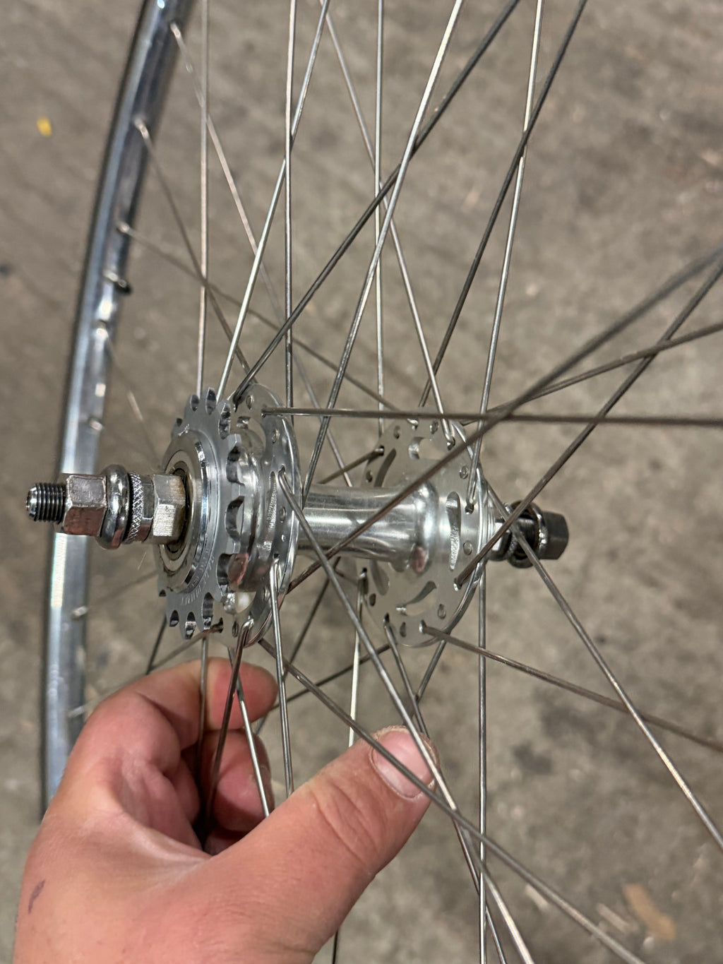 Track Tubular Wheelset Araya rims 700c