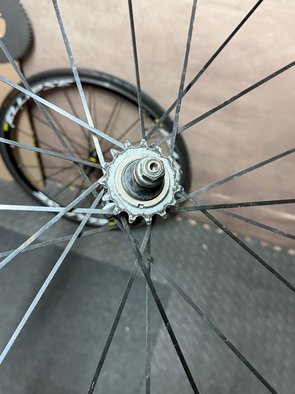 Mavic Ellipse Track Wheelset 700c Clincher Fixed Gear
