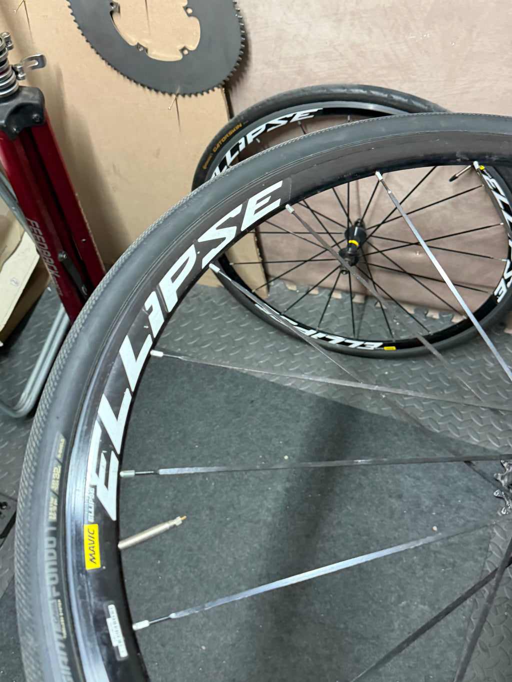Mavic Ellipse Track Wheelset 700c Clincher Fixed Gear