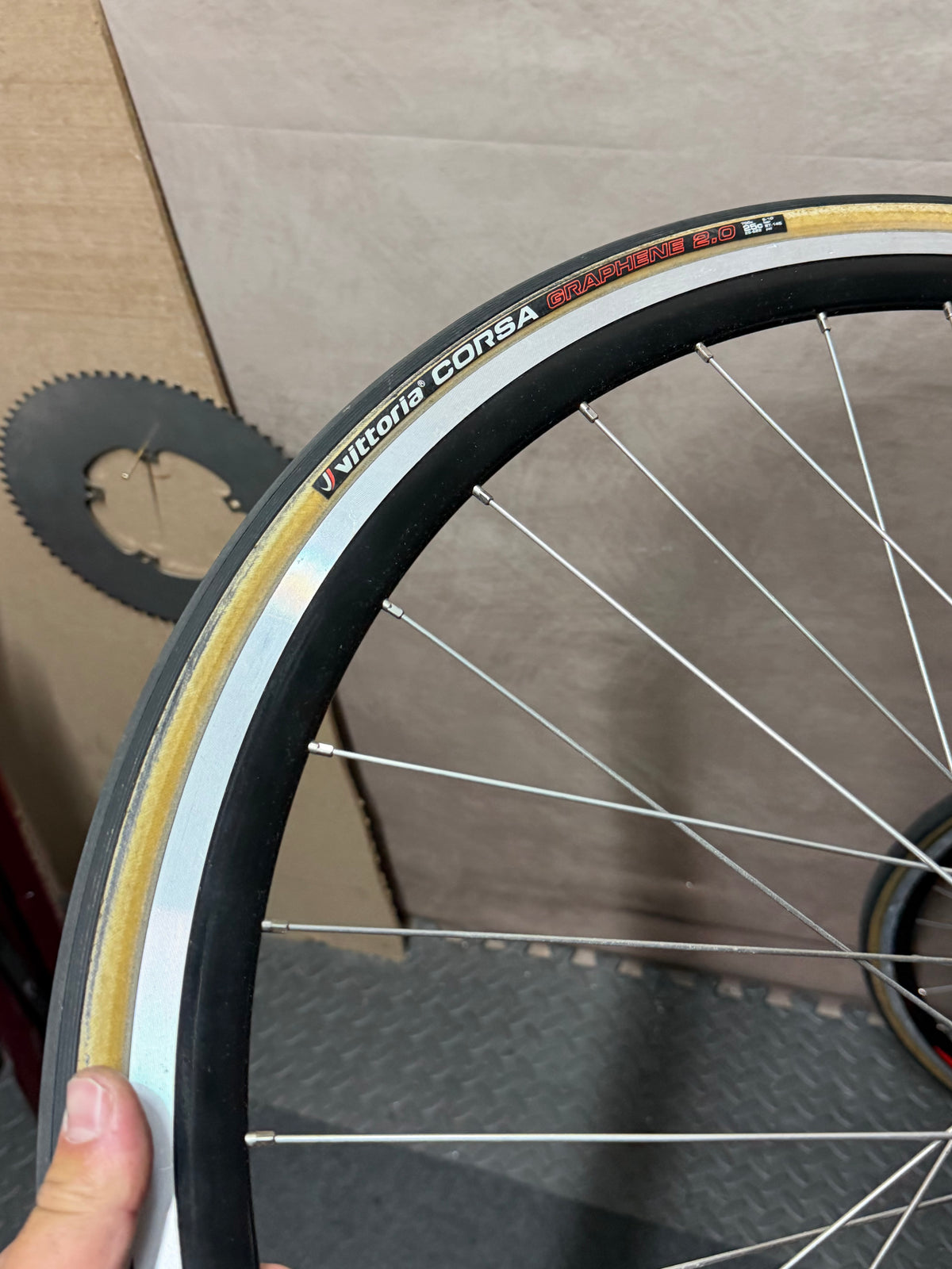 Miche Track Single Speed Clincher Wheelset 700c