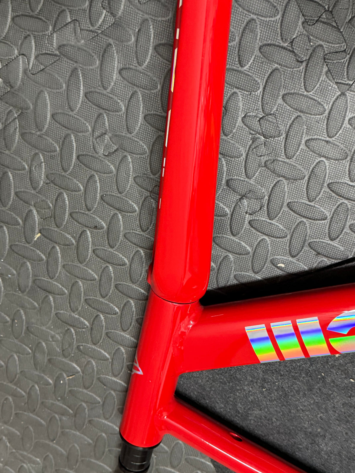 Cinelli Vigorelli Shark Track Frameset, Size 56cm Red