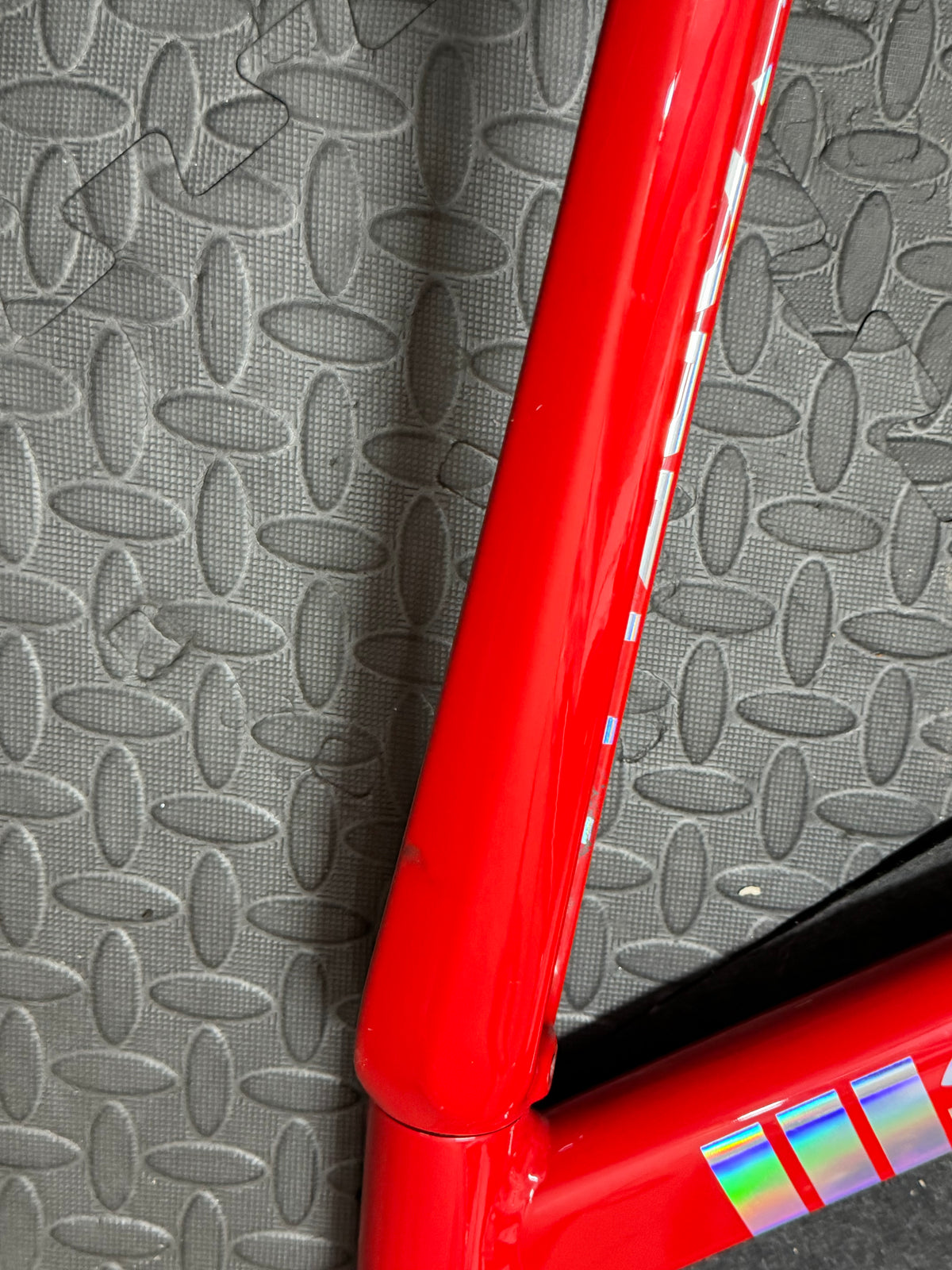 Cinelli Vigorelli Shark Track Frameset, Size 56cm Red
