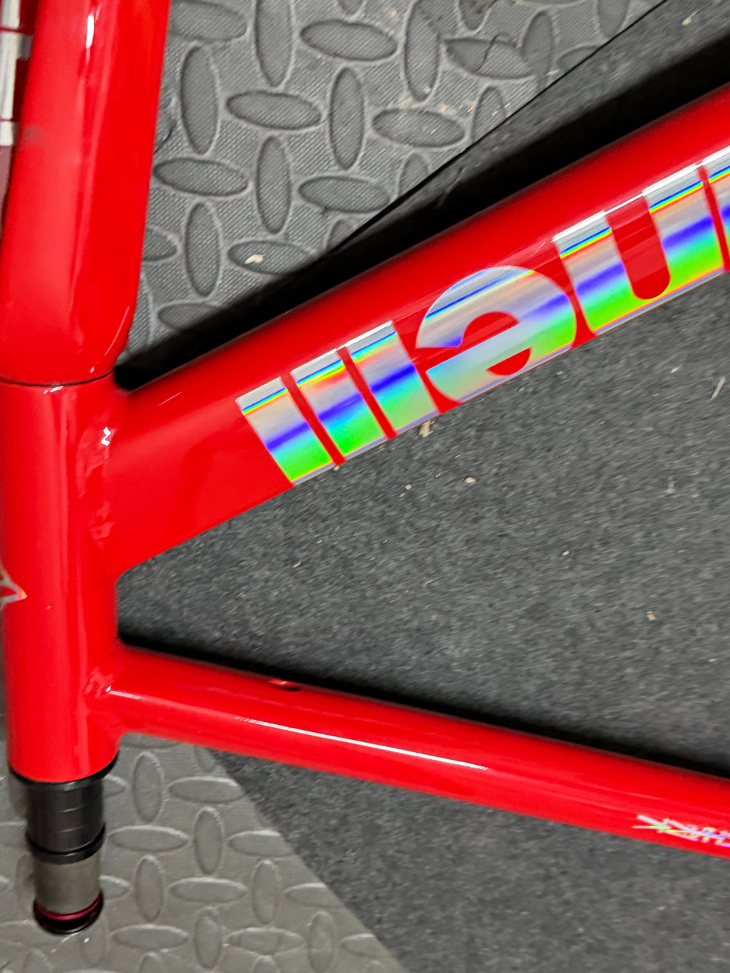 Cinelli Vigorelli Shark Track Frameset, Size 56cm Red