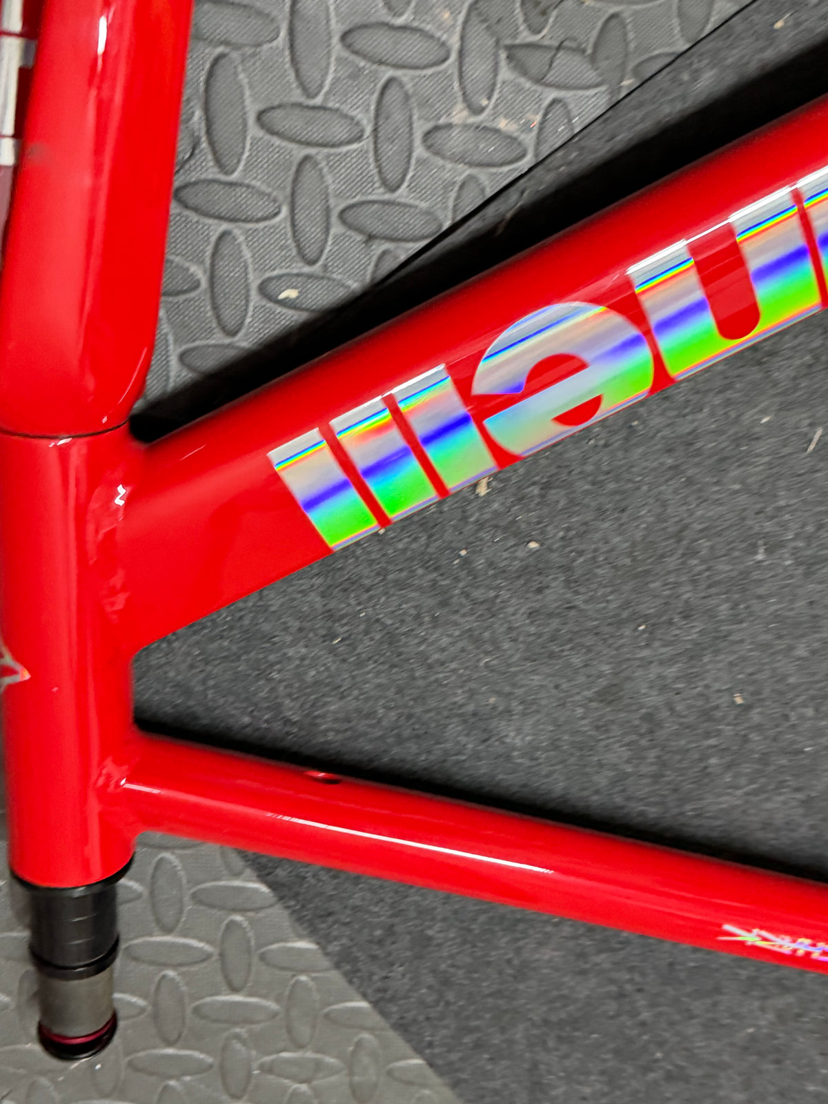 Cinelli Vigorelli Shark Track Frameset, Size 56cm Red