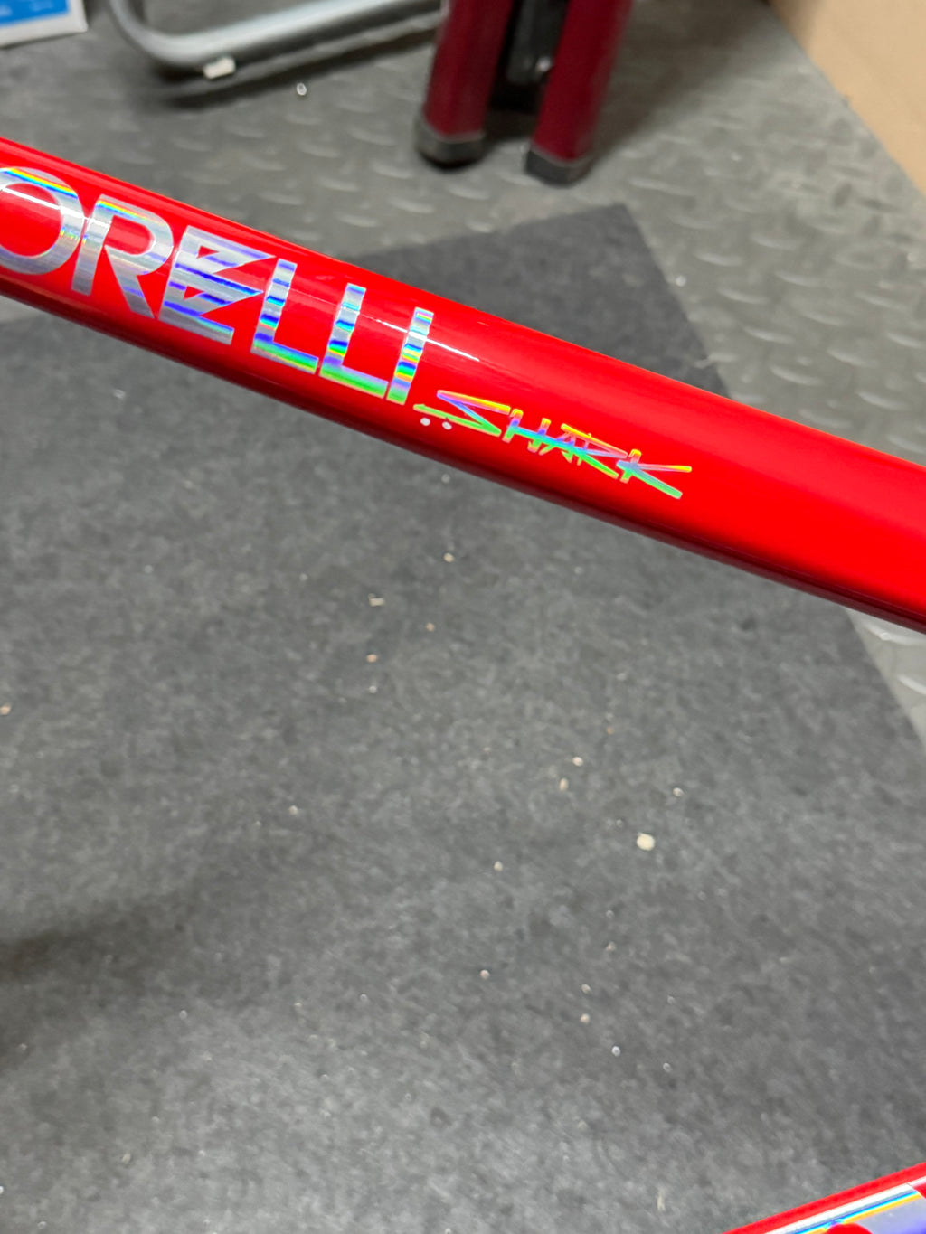 Cinelli Vigorelli Shark Track Frameset, Size 56cm Red