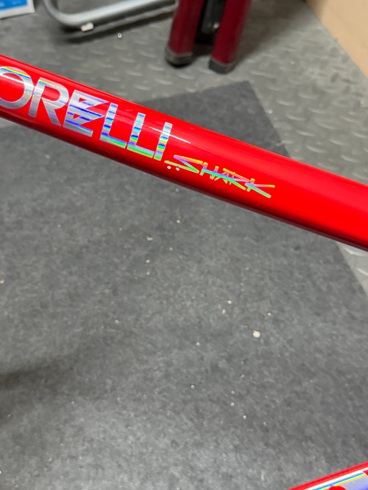 Cinelli Vigorelli Shark Track Frameset, Size 56cm Red