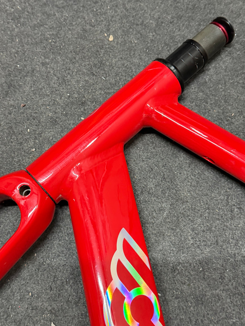 Cinelli Vigorelli Shark Track Frameset, Size 56cm Red