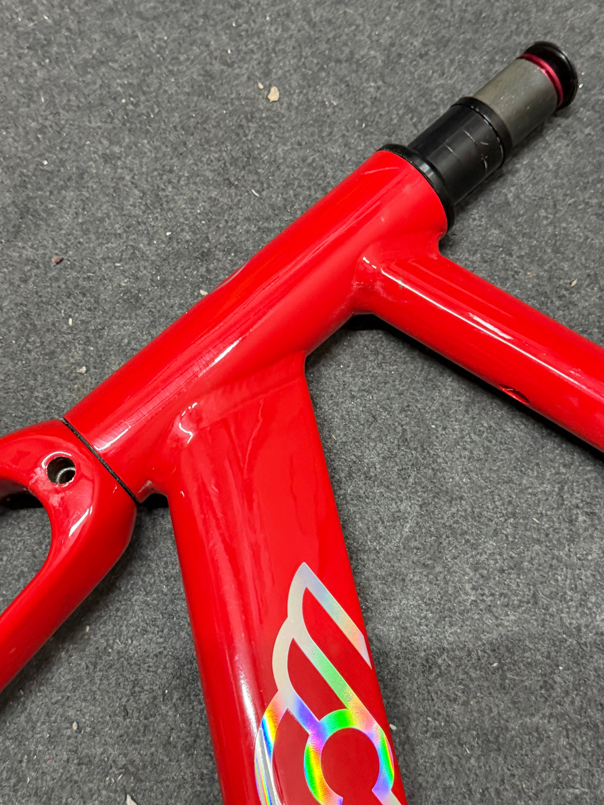 Cinelli Vigorelli Shark Track Frameset, Size 56cm Red