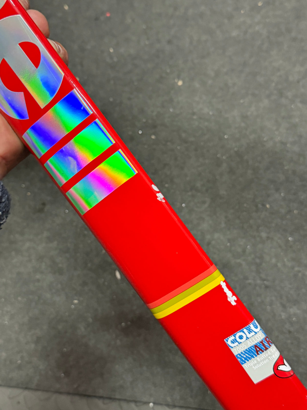 Cinelli Vigorelli Shark Track Frameset, Size 56cm Red