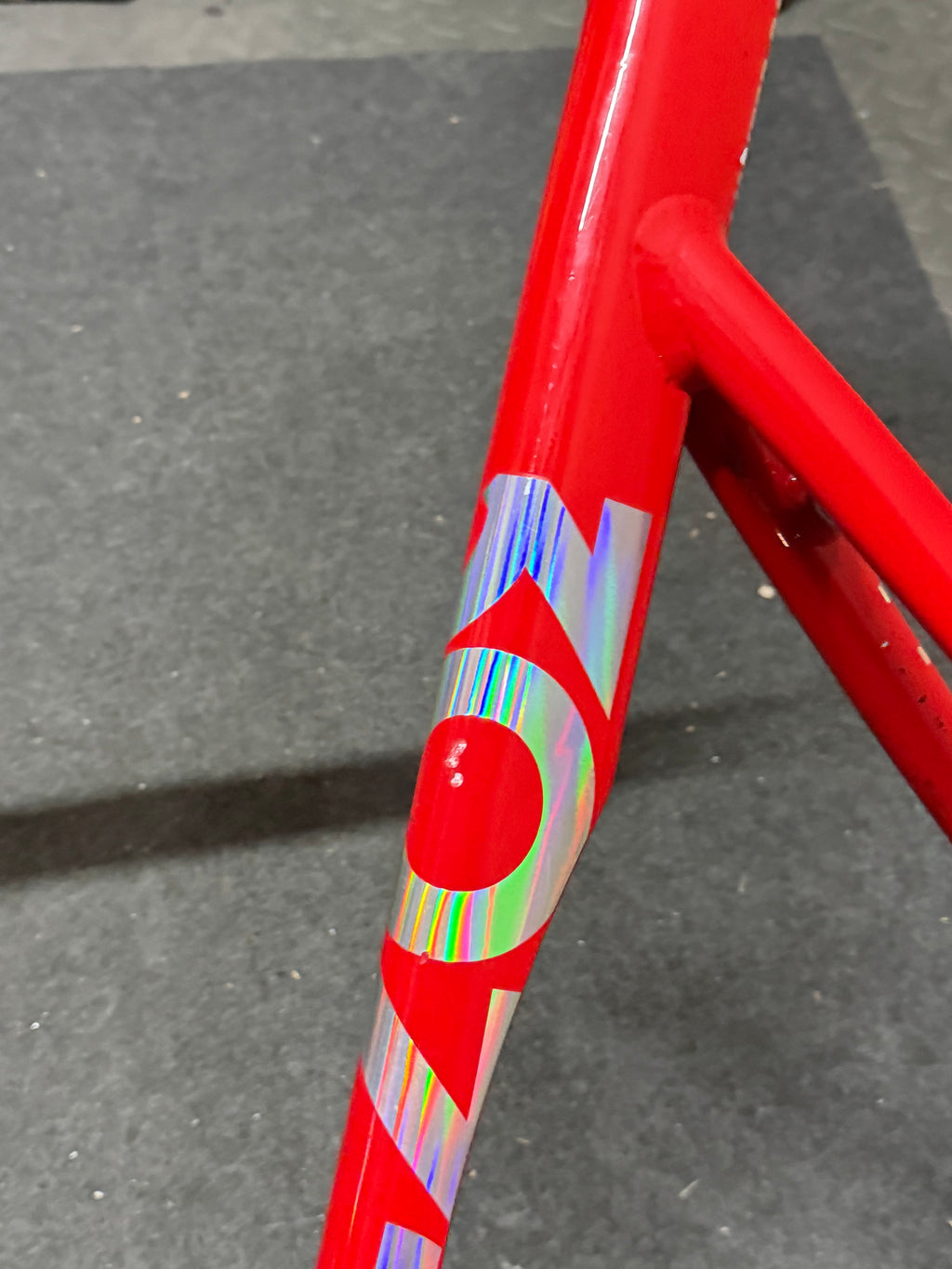 Cinelli Vigorelli Shark Track Frameset, Size 56cm Red