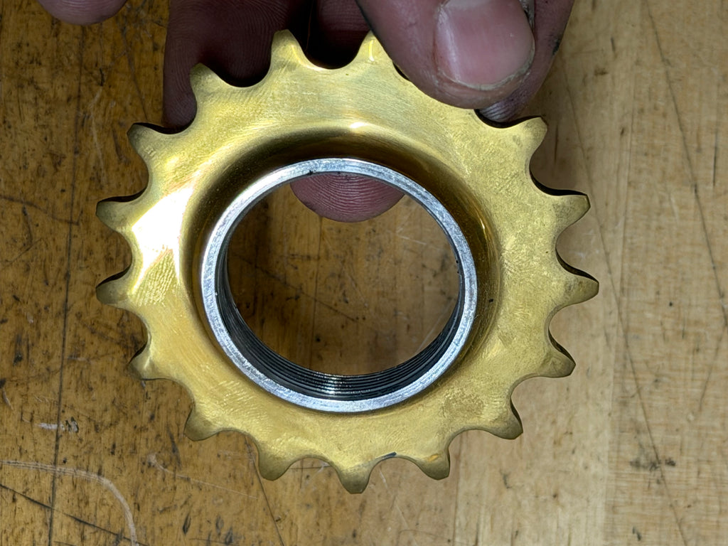 EAI Gold Track Cog Fixed Gear Sprocket 17T