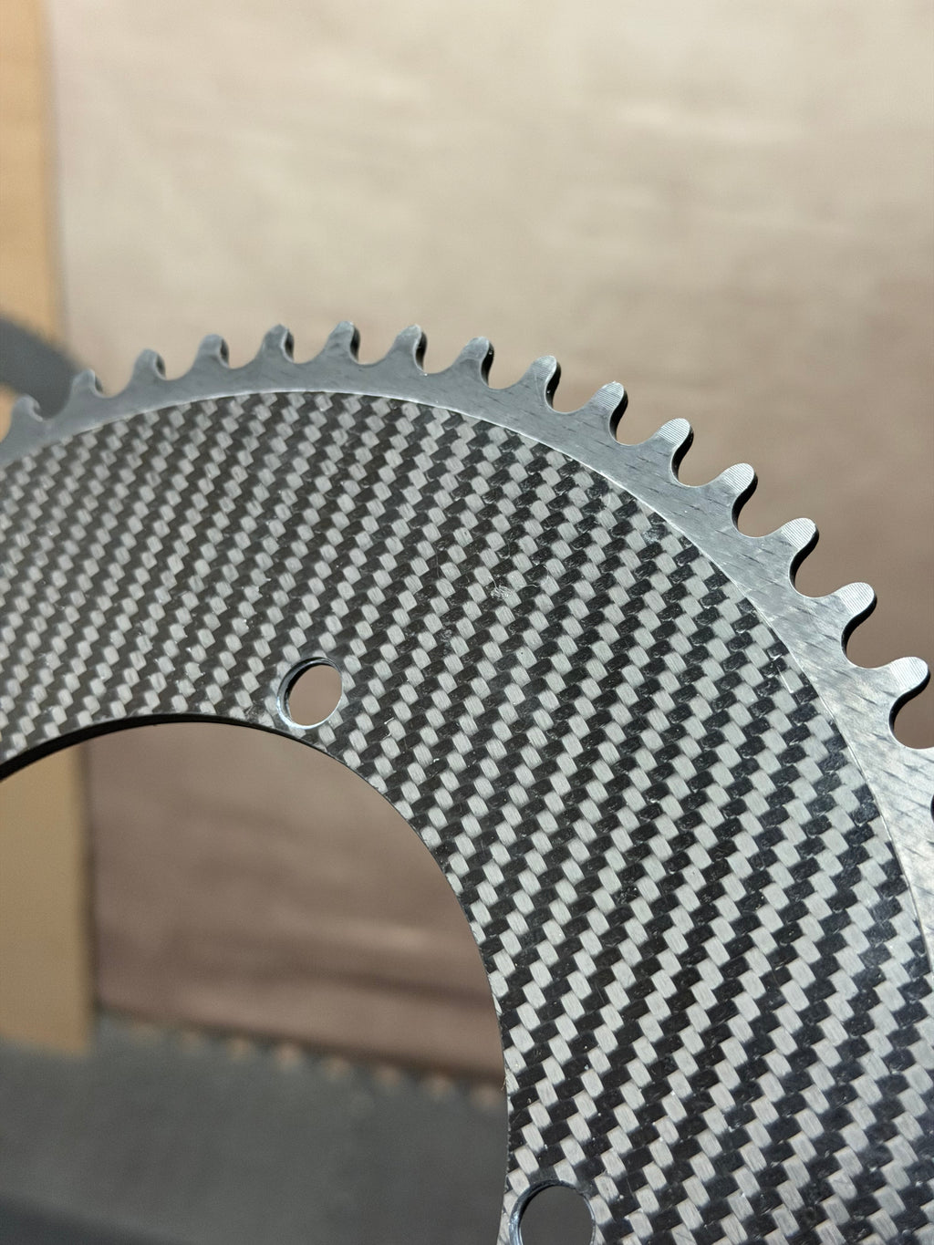 Wattshop Cratus Carbon Aero Track Chainring 64T 144 BCD