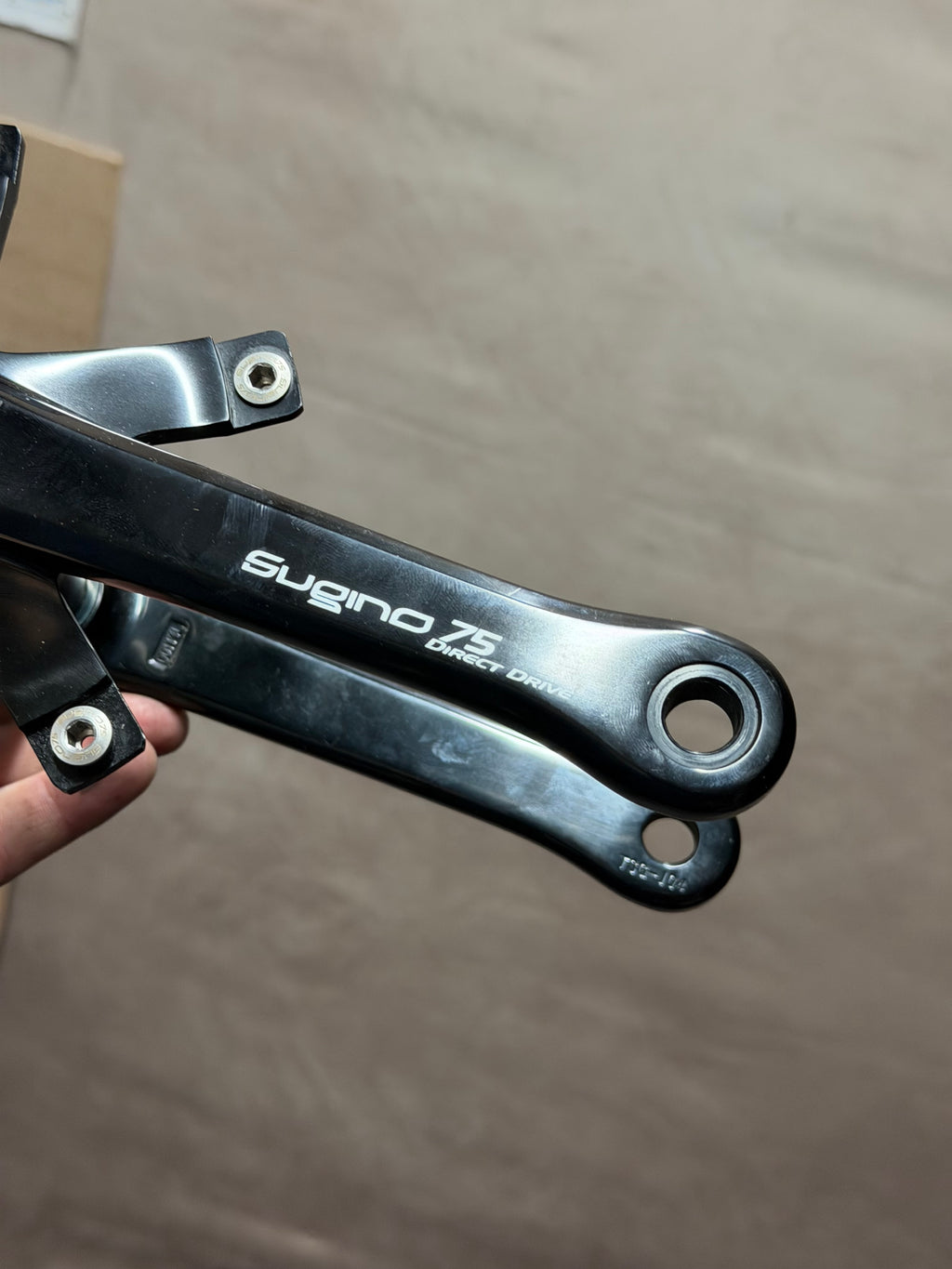 Sugino 75DD Track Crankset 170mm 144 BCD with BSA bottom bracket