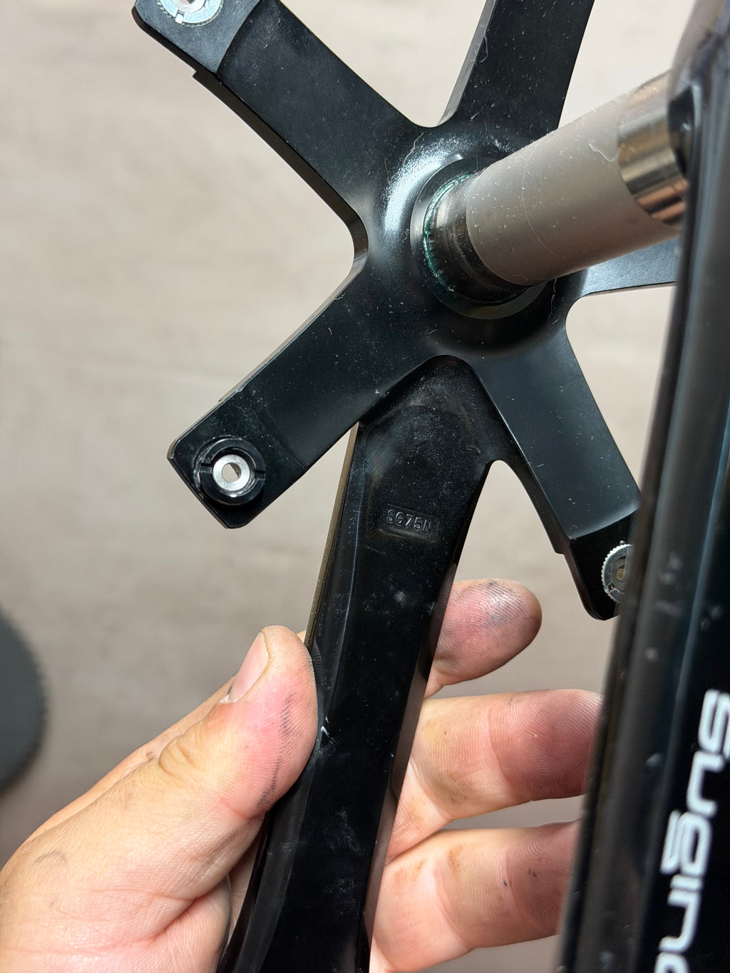 Sugino 75DD Track Crankset 170mm 144 BCD with BSA bottom bracket
