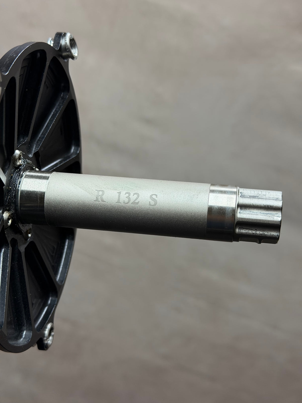 Ridea 3D Aero Track Crankset 170mm 144 BCD with BSA bottom bracket
